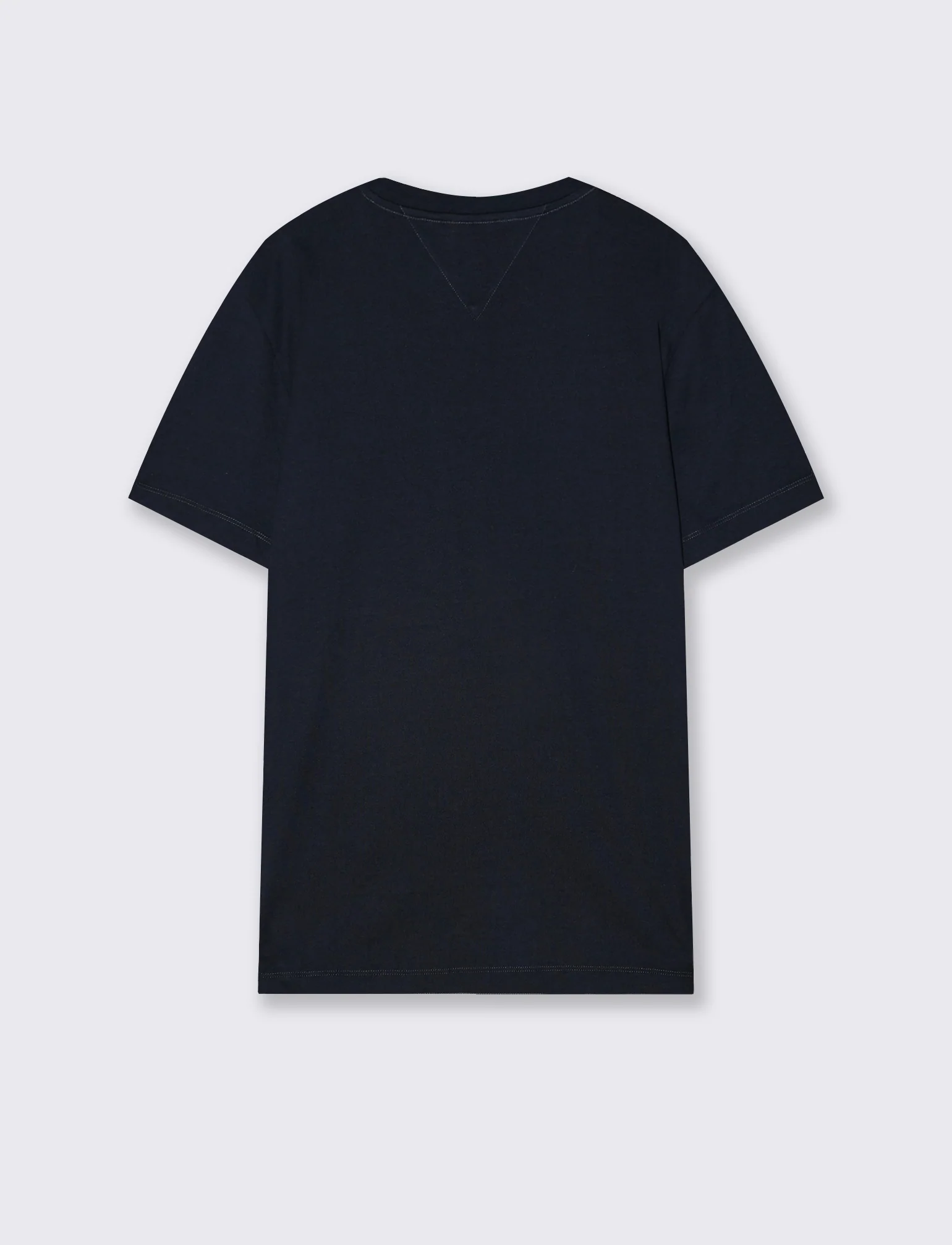 T-shirt con fascia e ricamo sul petto - Blu - Image 2