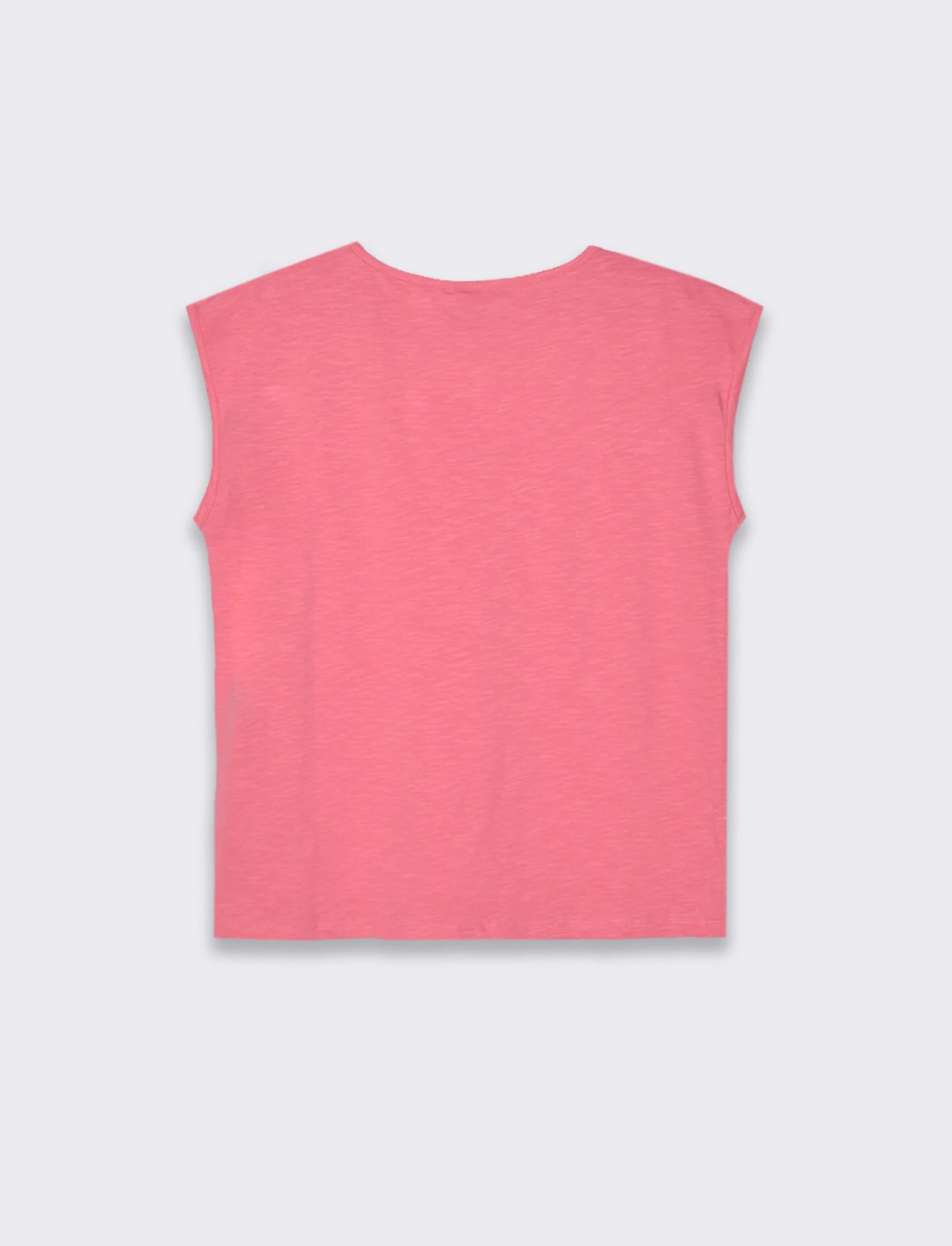 T-shirt con incrocio da donna - Geranio - Image 2