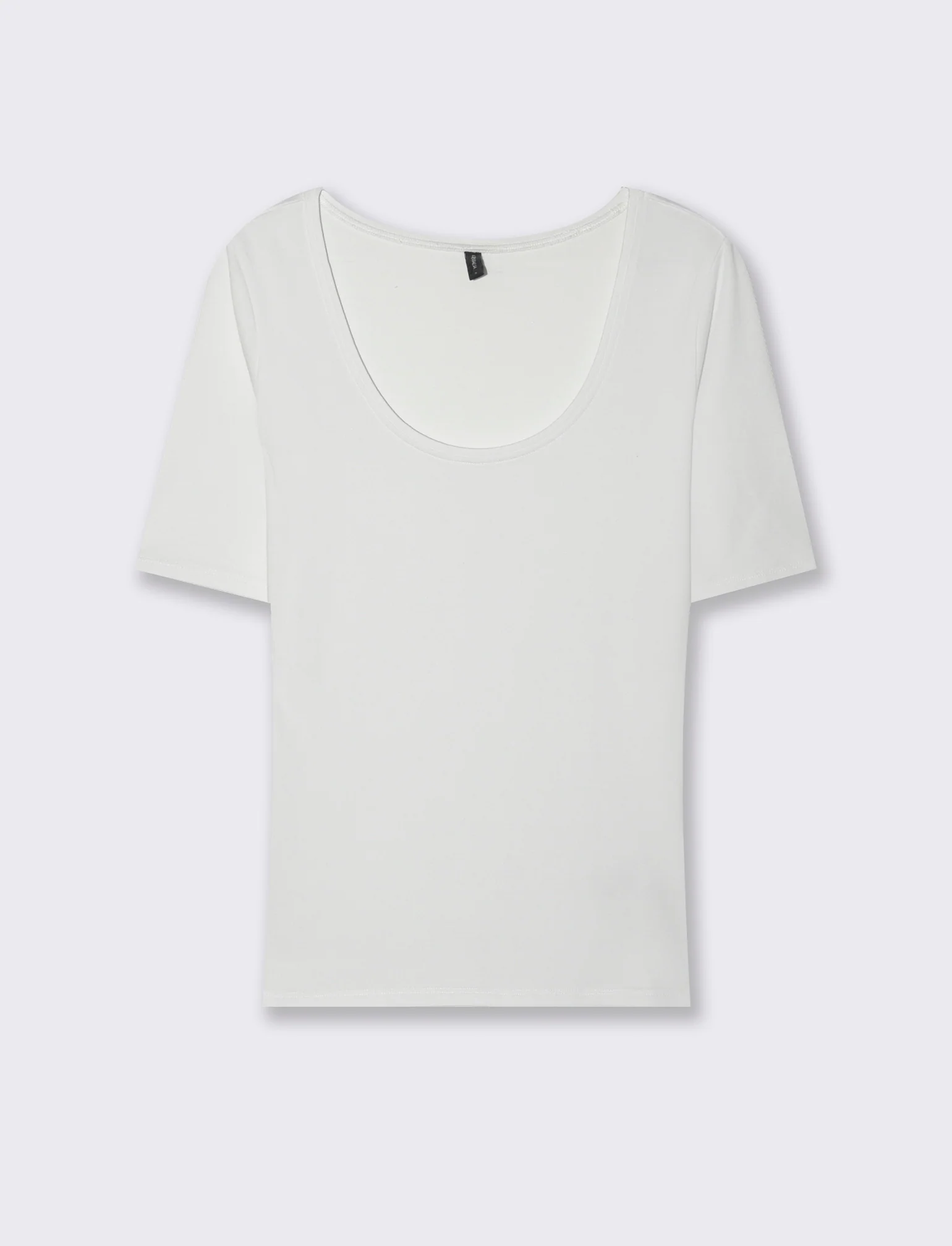 T-SHIRT CON MANICA A 3/4 - Bianco