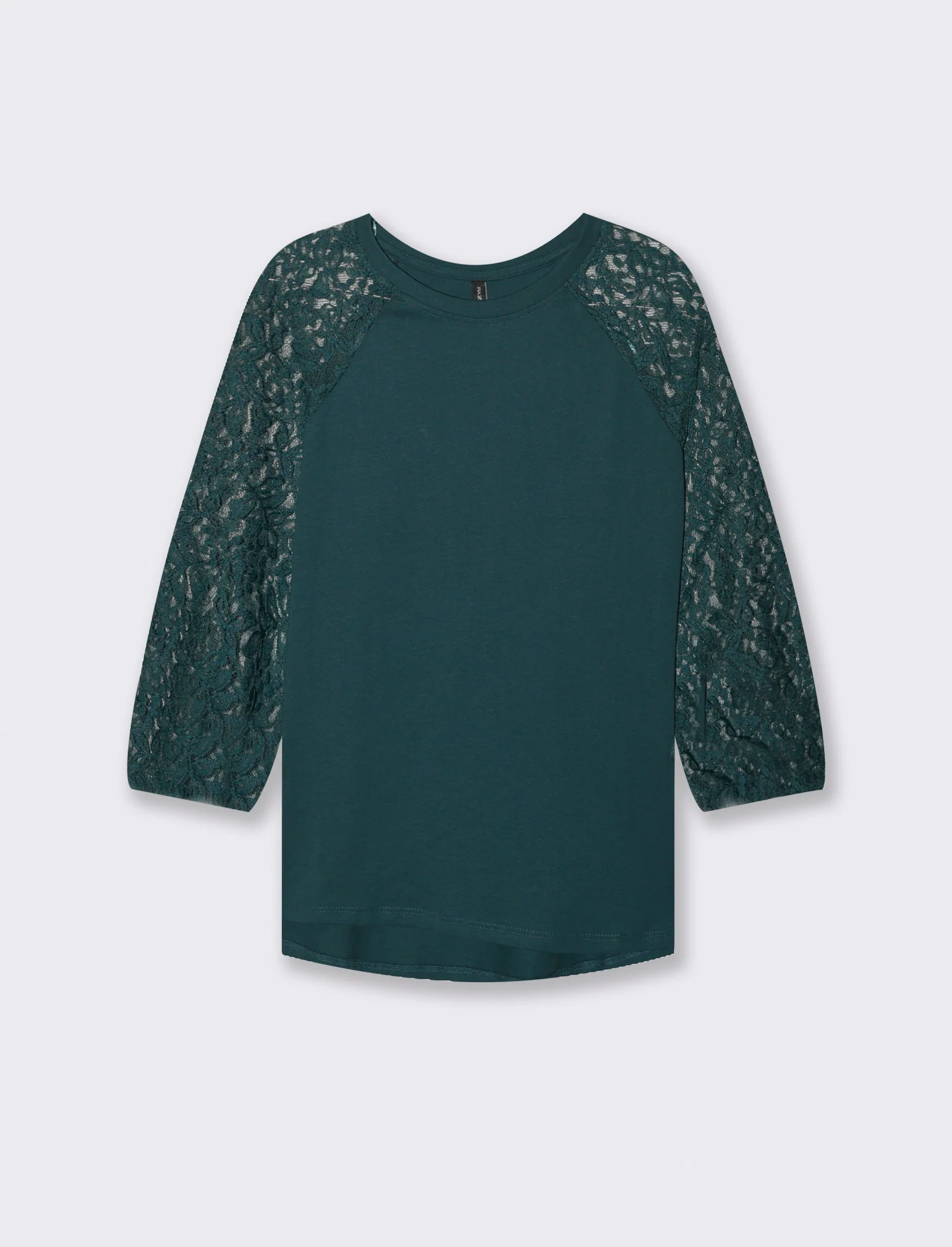 T-SHIRT CON MANICHE IN PIZZO - Ottanio - Image 2