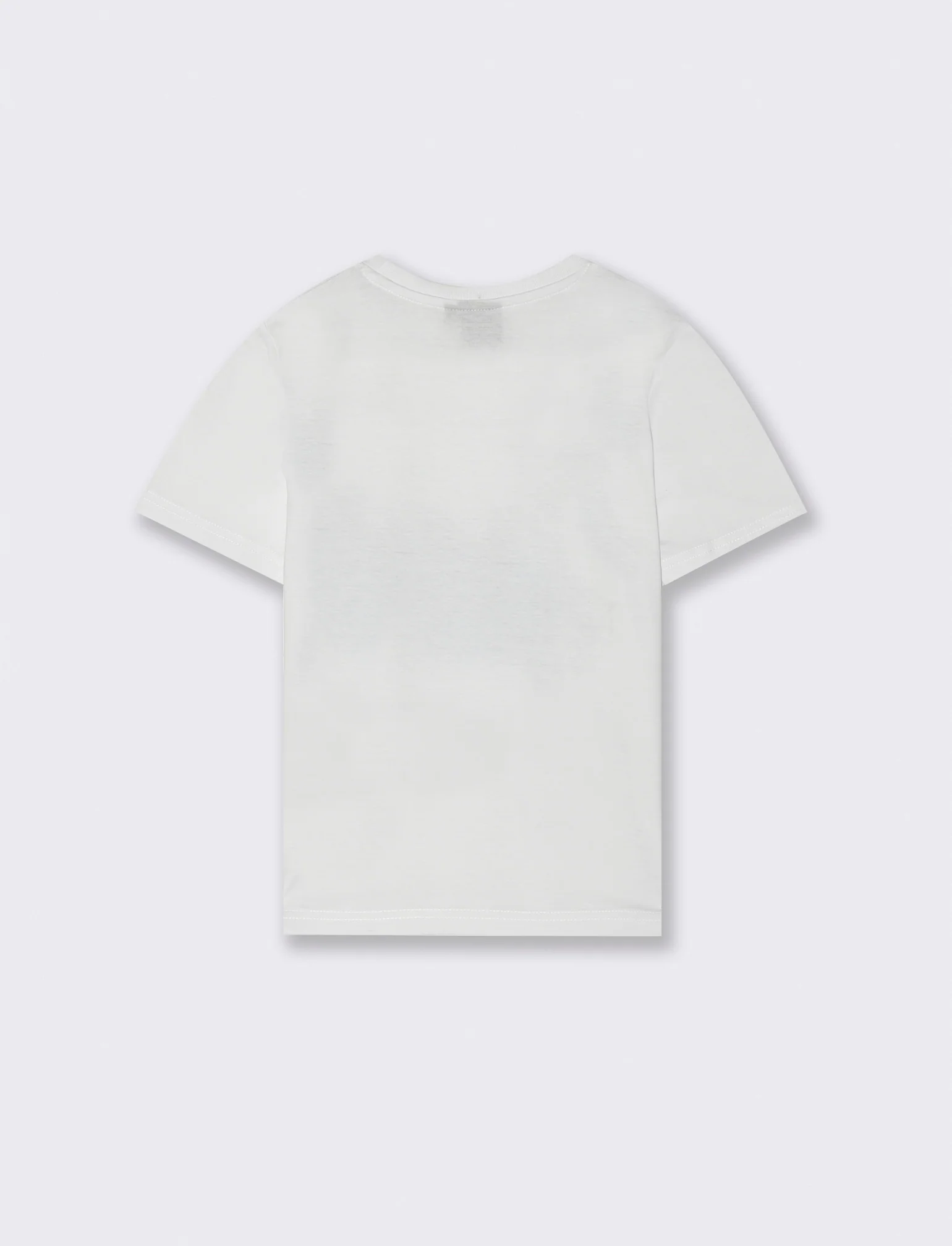 T-shirt con stampa Batman da bambino - Bianco - Image 2