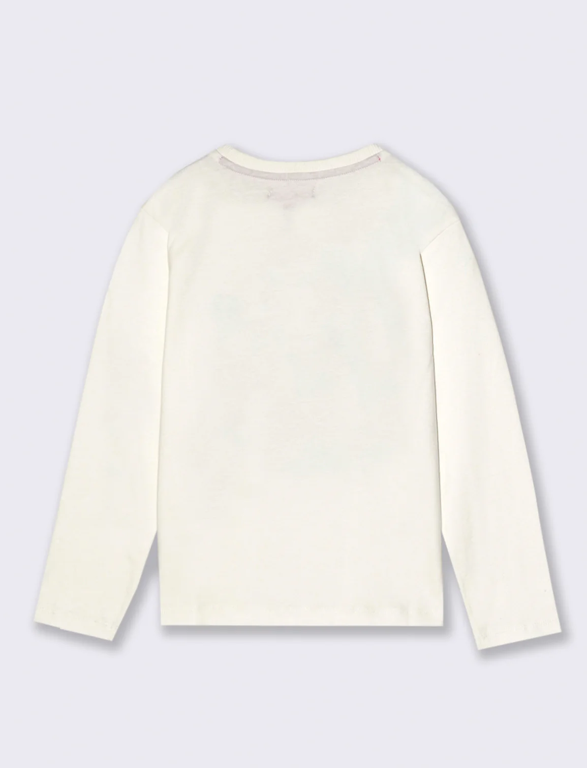 T-SHIRT CON STAMPA - Bianco latte - Image 3