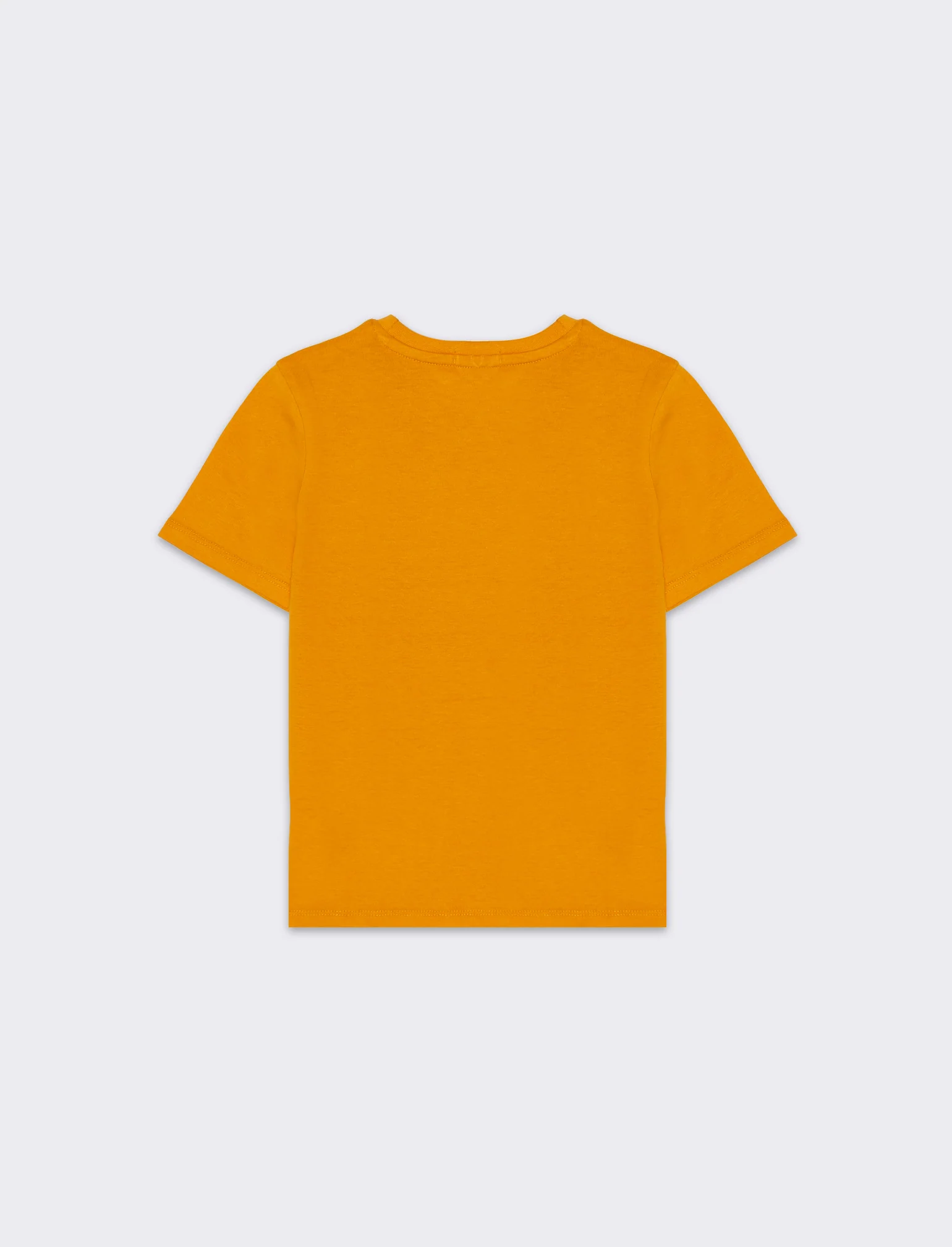 T-shirt con stampa da bambino - Arancio - Image 2