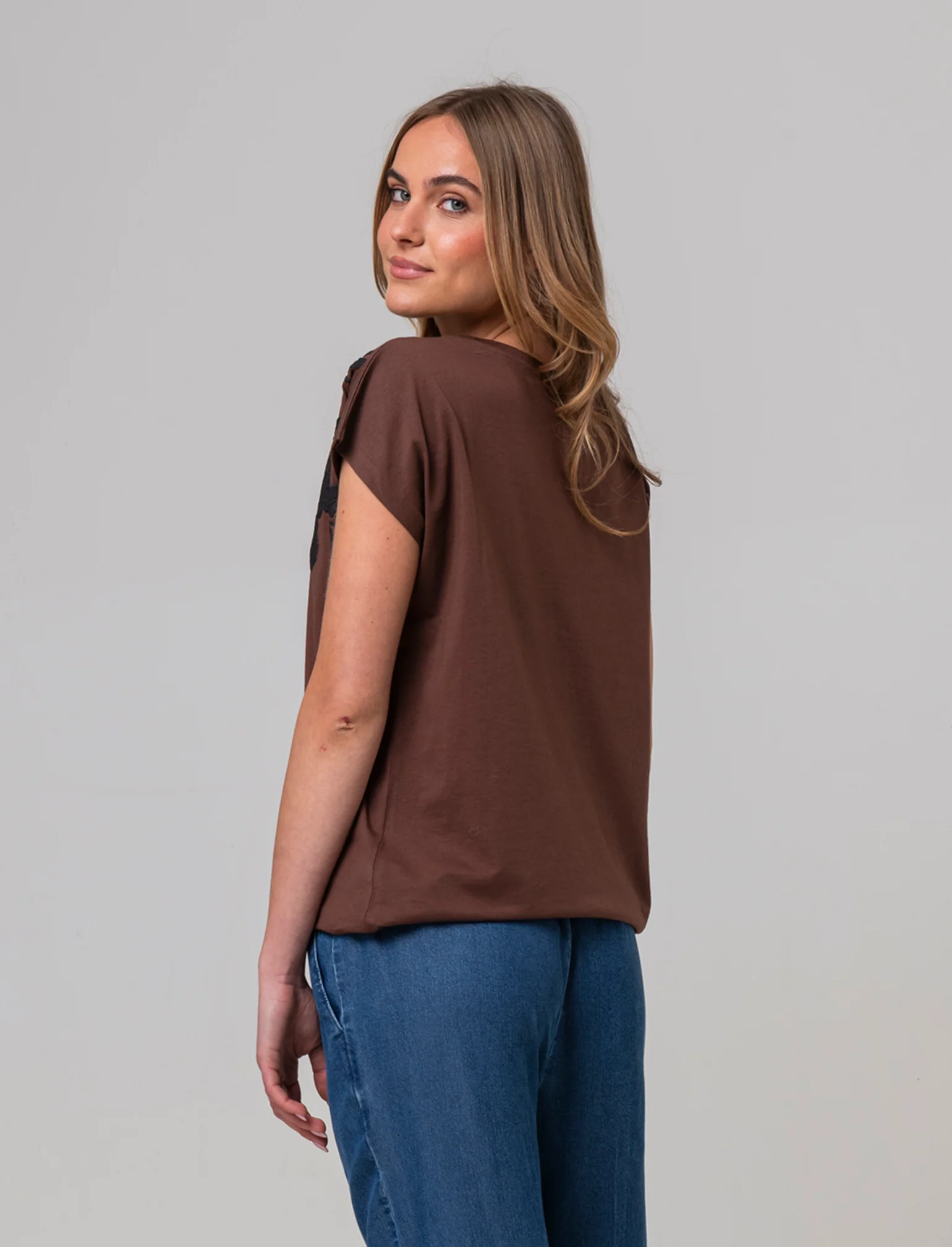 T-shirt con stampa da donna - Caffe'
