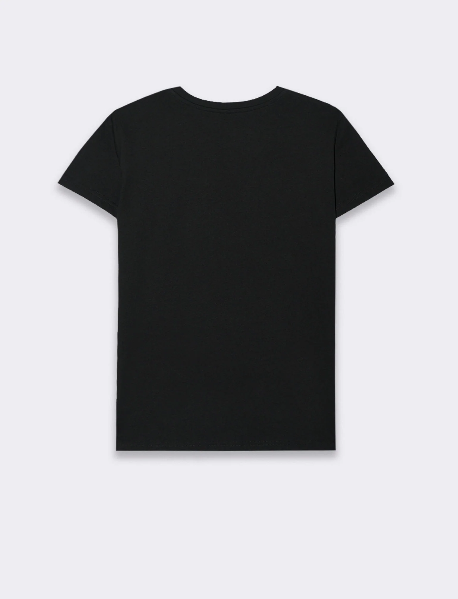 T-shirt con stampa da donna - Nero - Image 2