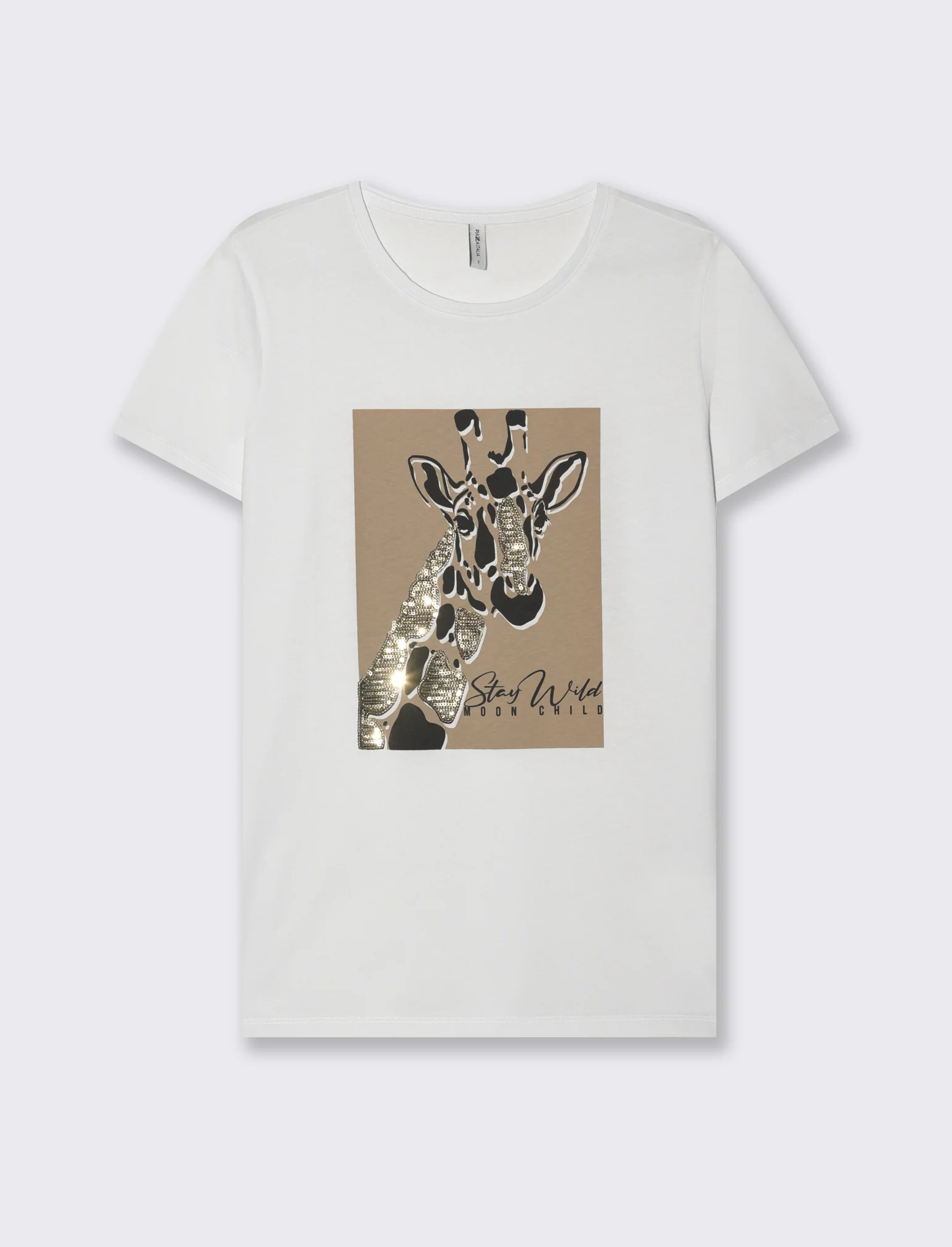 T-shirt con stampa da donna - var 1