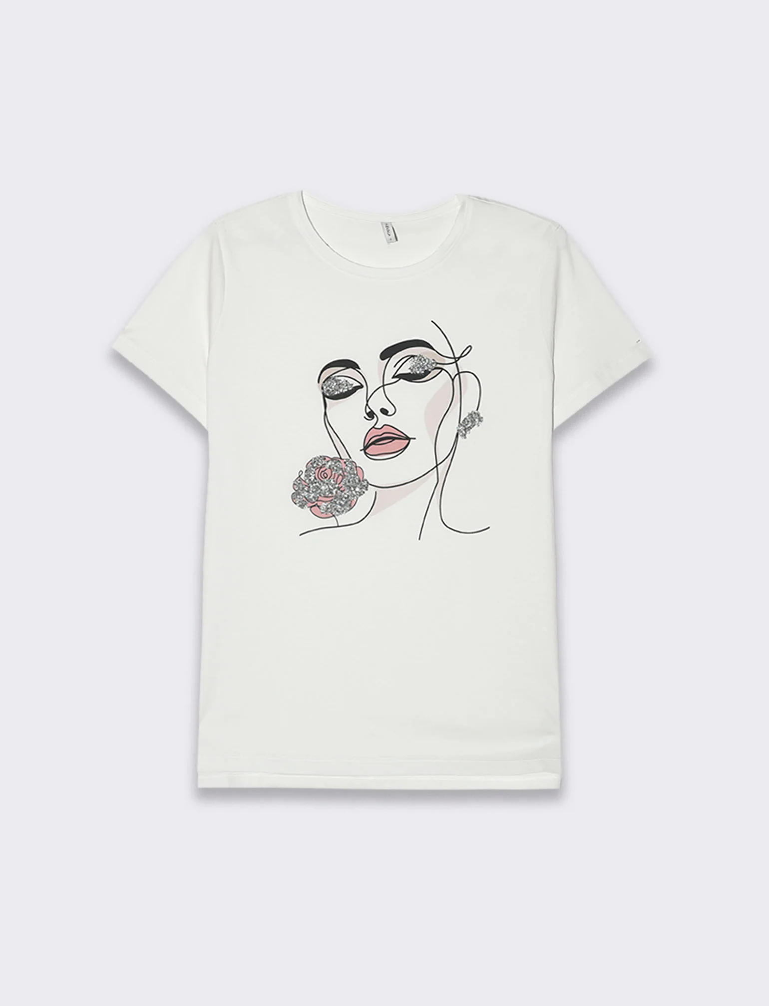 T-shirt con stampa da donna - var 1 - Image 2