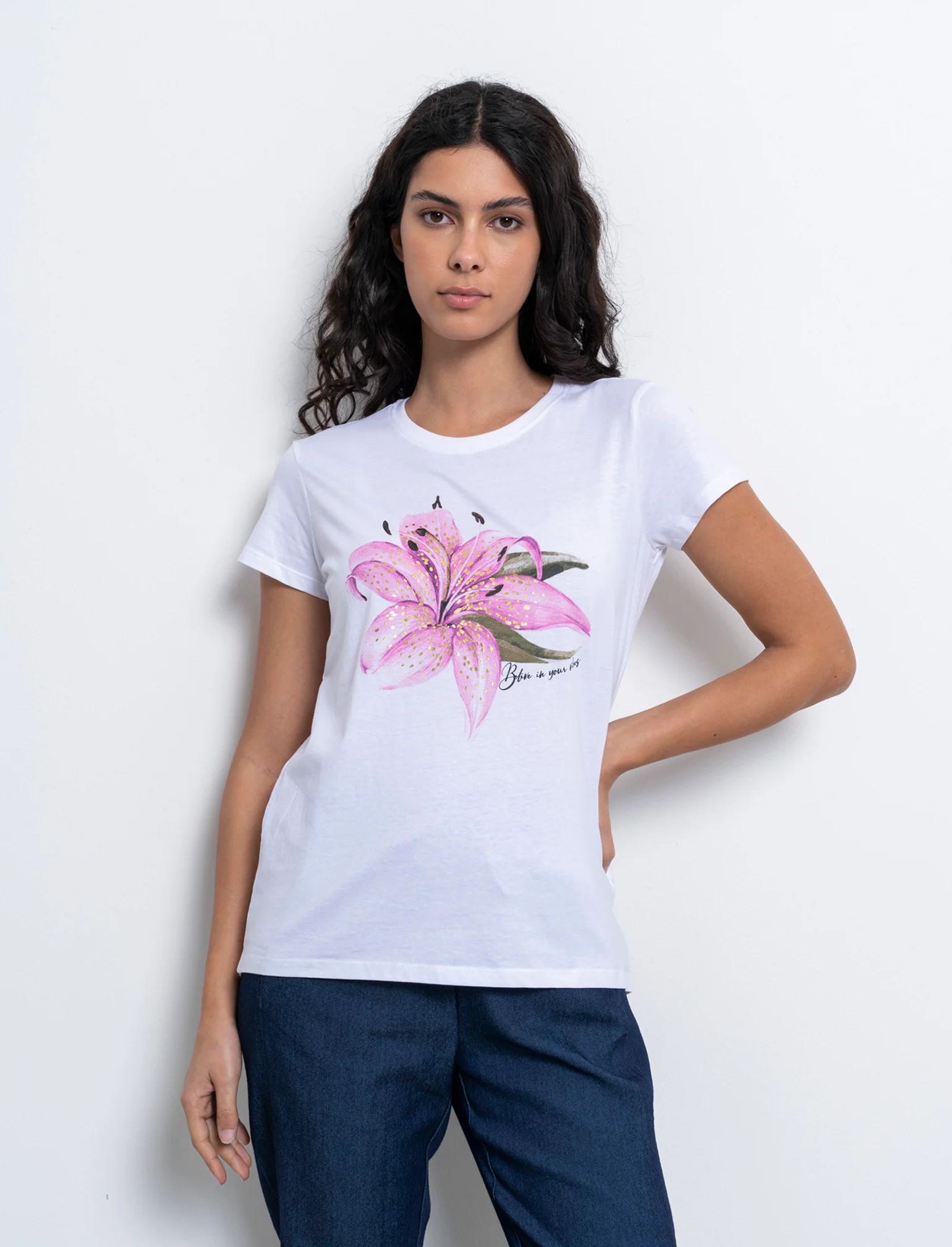 T-shirt con stampa da donna - var 2 - Image 2