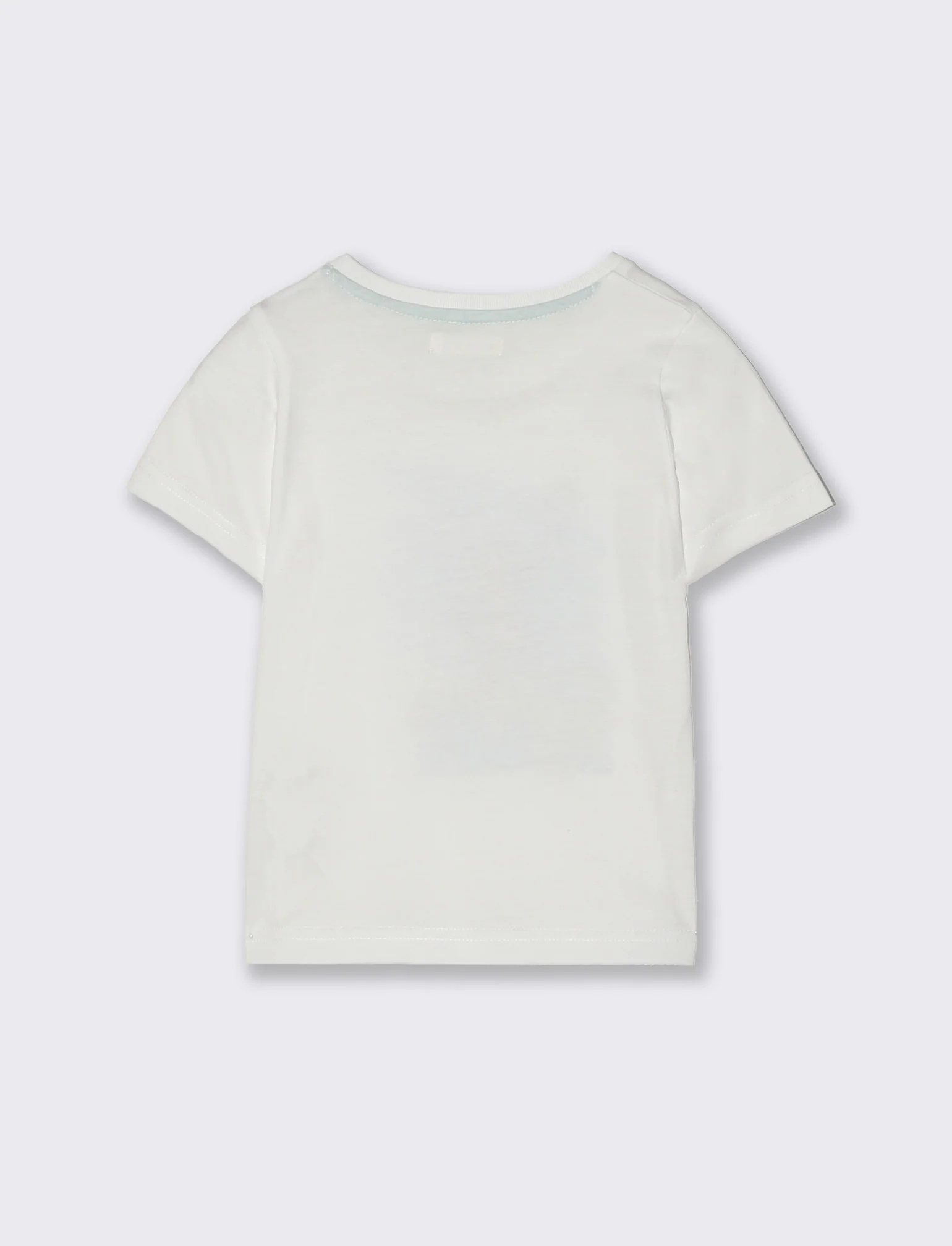 T shirt con stampa da neonato - Bianco - Image 2