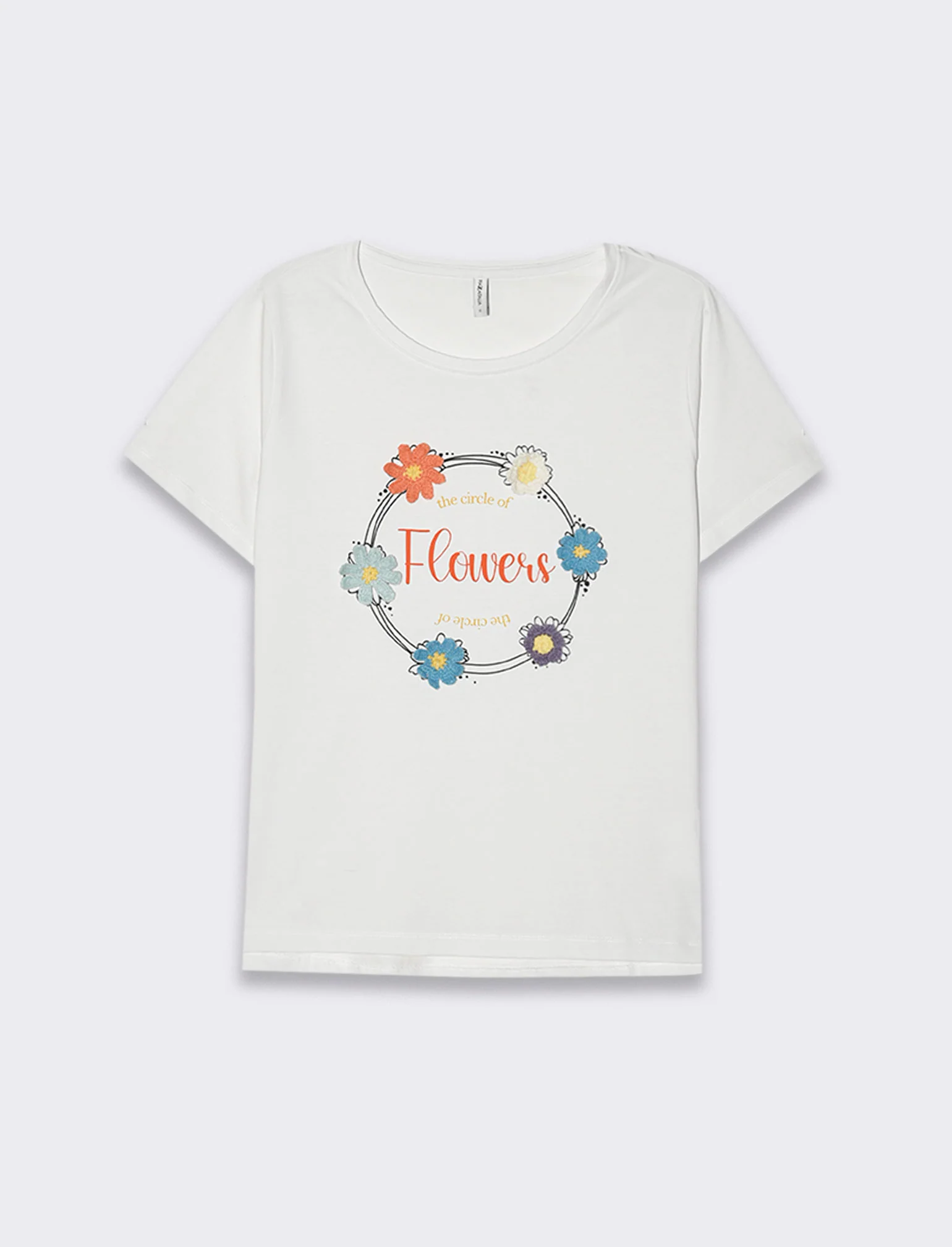 T-shirt con stampa e applicazioni da donna - var 1 - Image 4