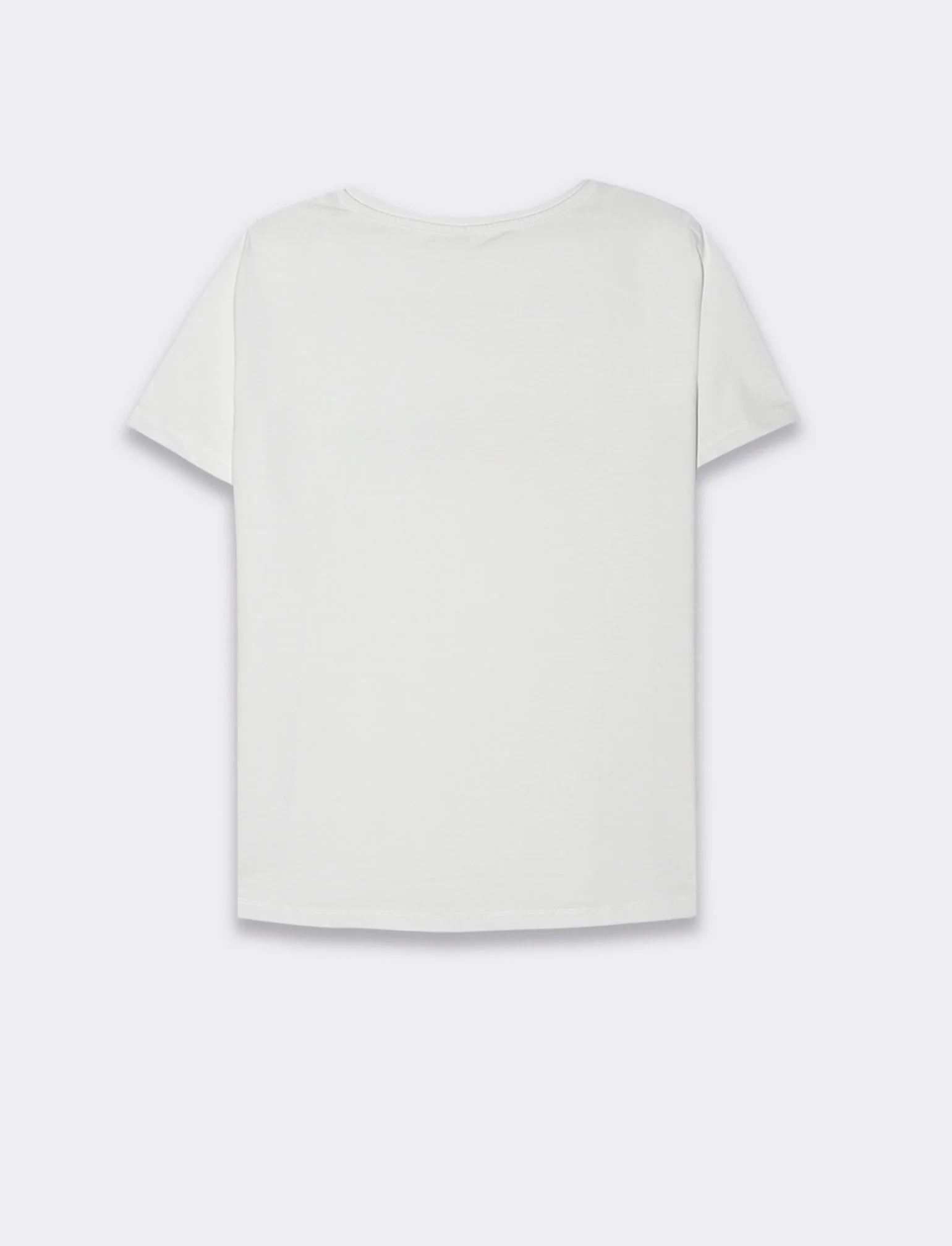 T-shirt con stampa e applicazioni da donna - var 2