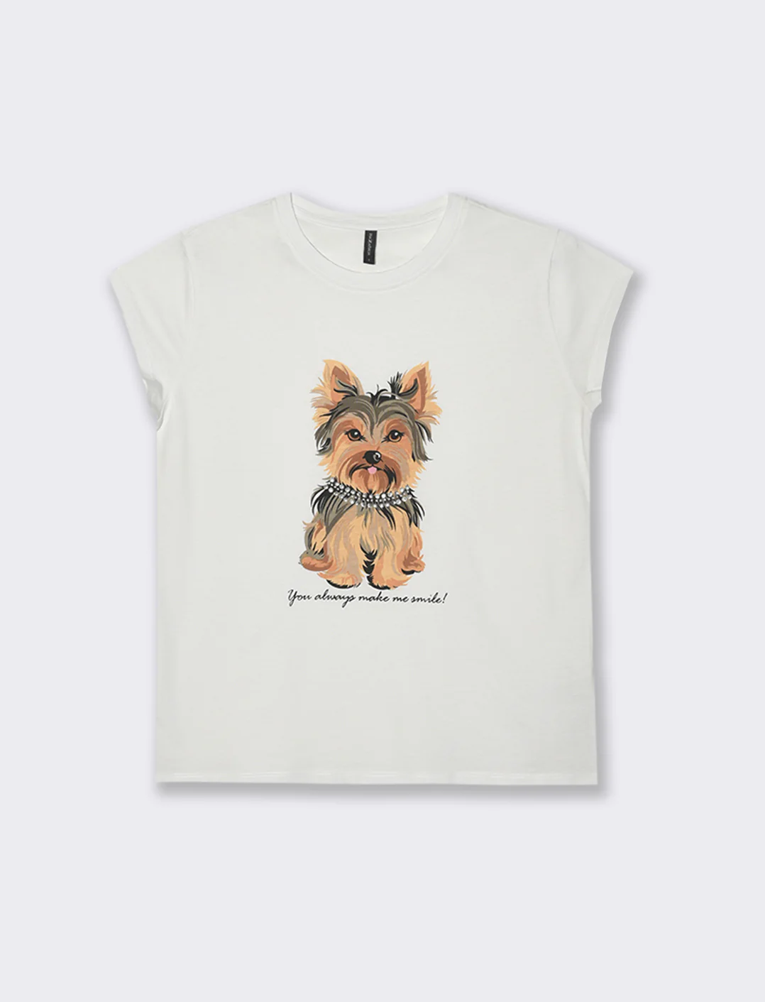 T-SHIRT CON STAMPA E APPLICAZIONI - var 2 - Image 2