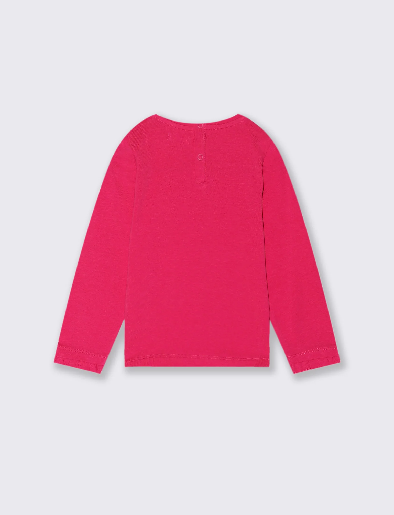 T shirt con stampa - Fuxia - Image 2