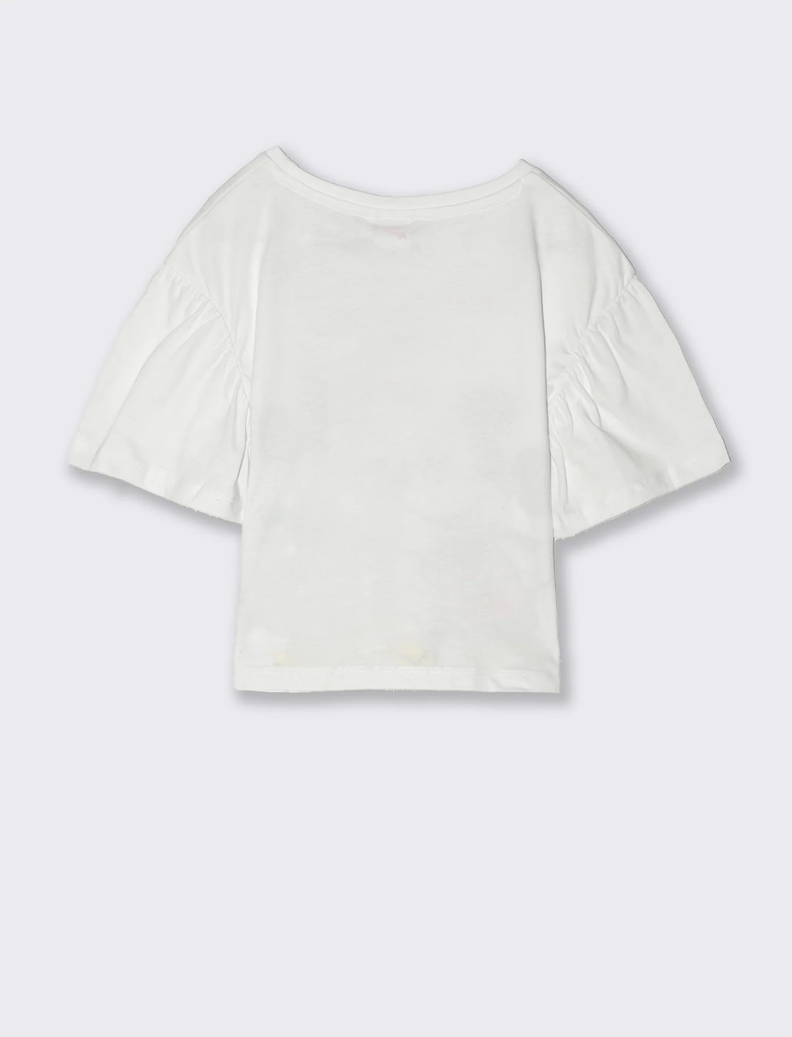 T-shirt con stampa Minnie da bambina - Bianco - Image 4