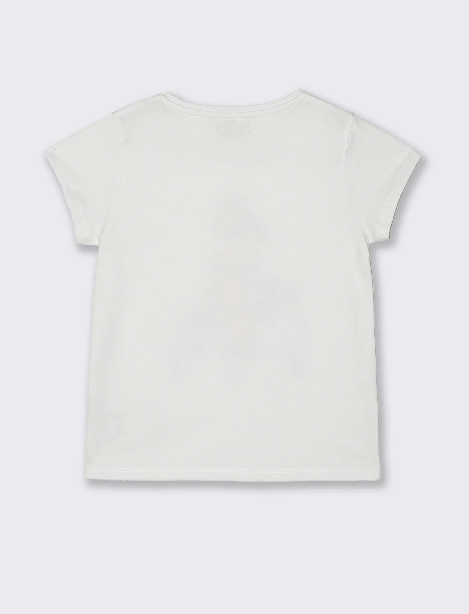 T-shirt con stampa multicolor da bambina - Bianco - Image 2