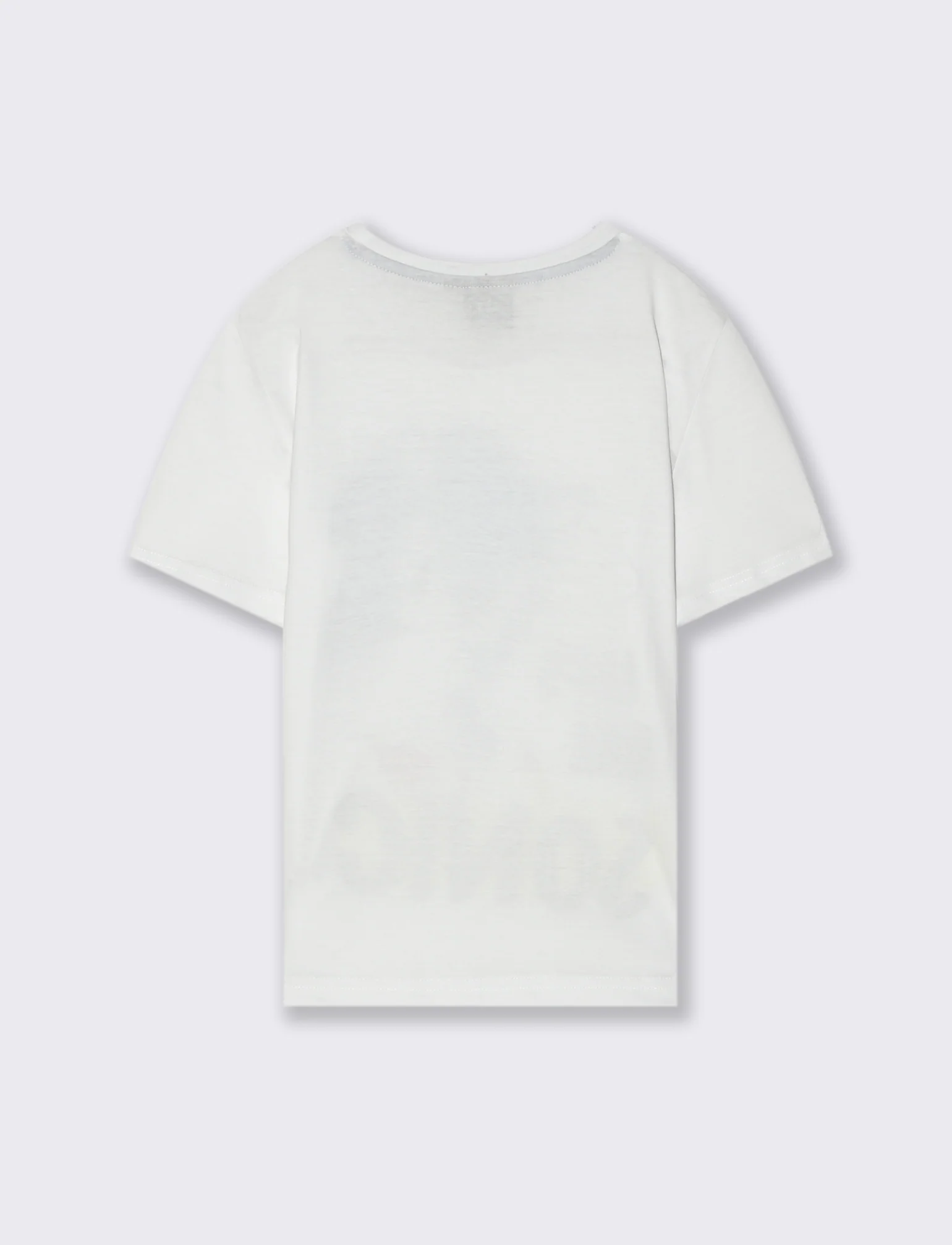 T-shirt con stampa Sonic da bambino - Bianco - Image 2