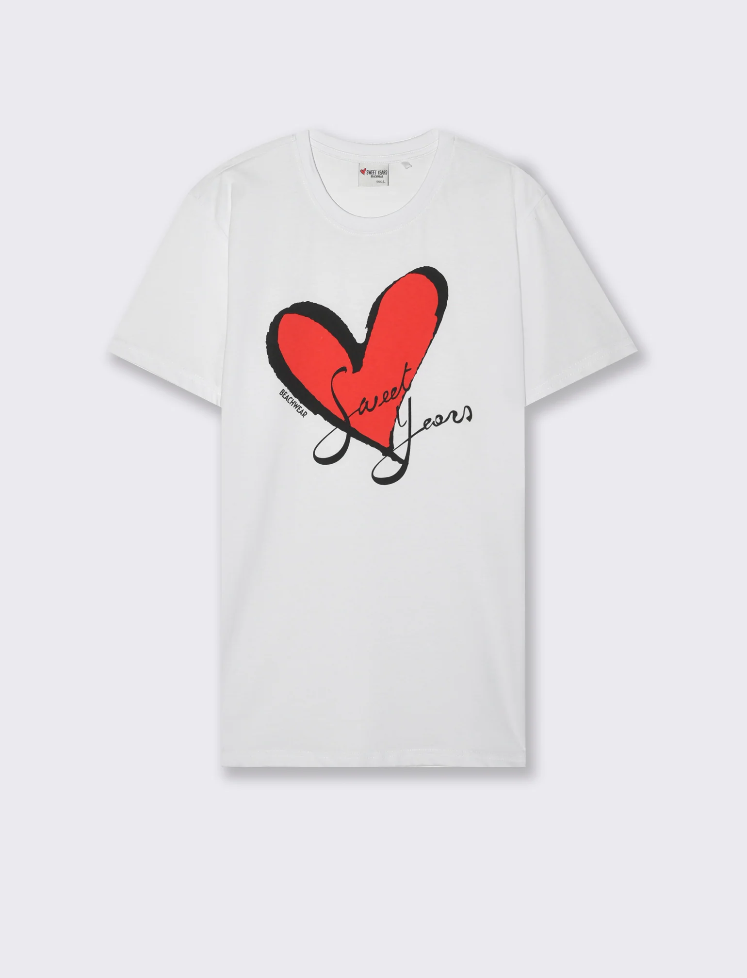 T-shirt con stampa sweet years da uomo - Bianco - Image 2
