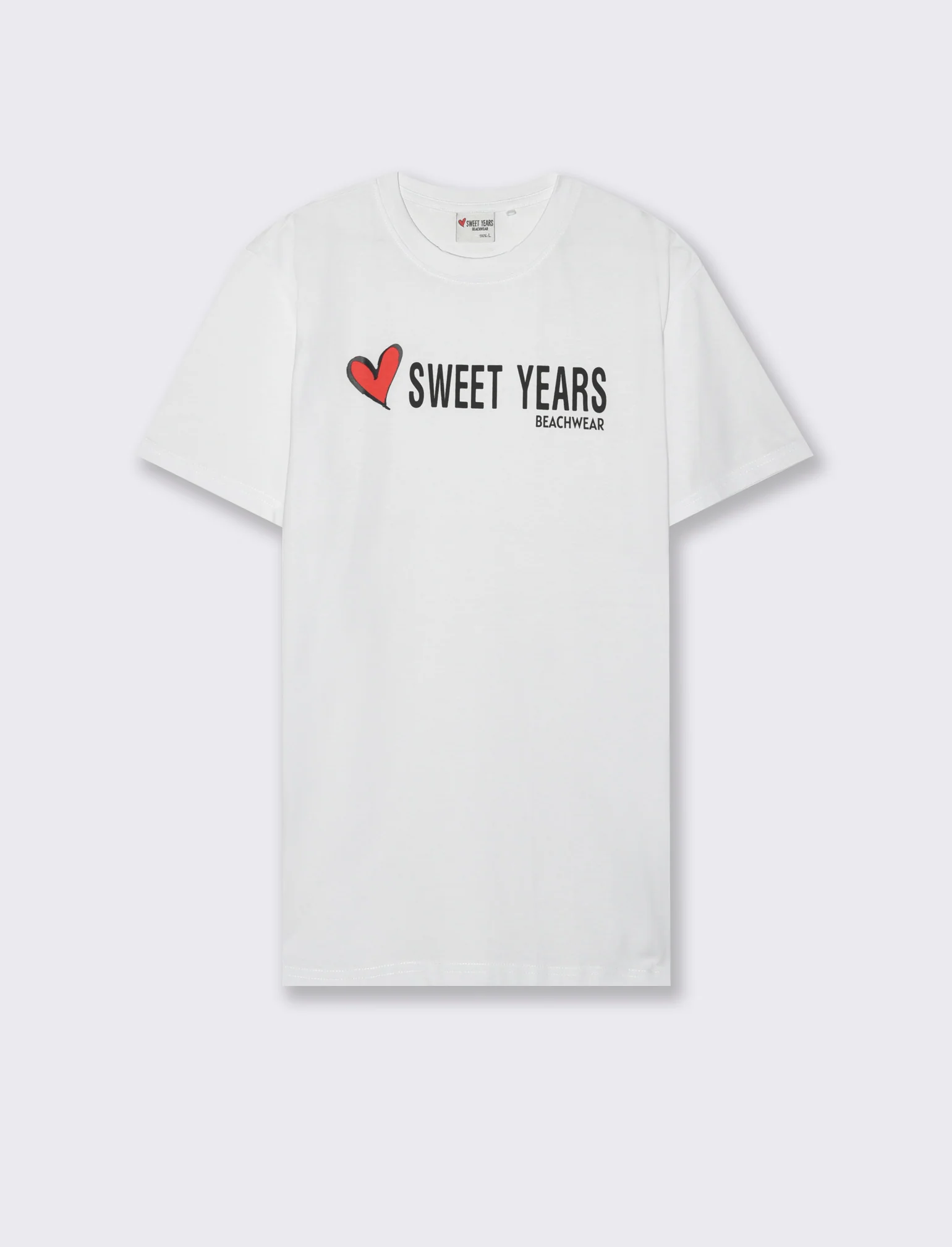 T-shirt con stampa sweet years da uomo - Bianco - Image 2