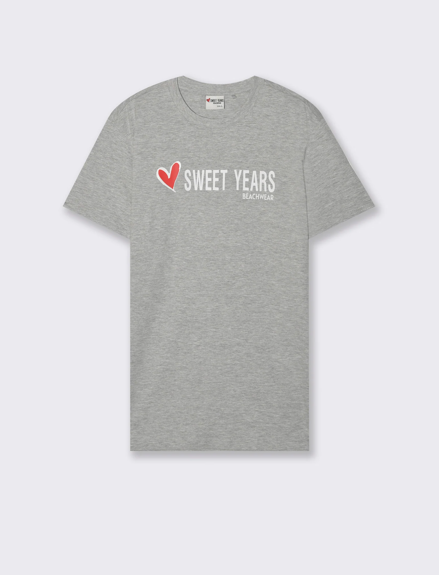 T-shirt con stampa sweet years da uomo - Grigio mel. - Image 2