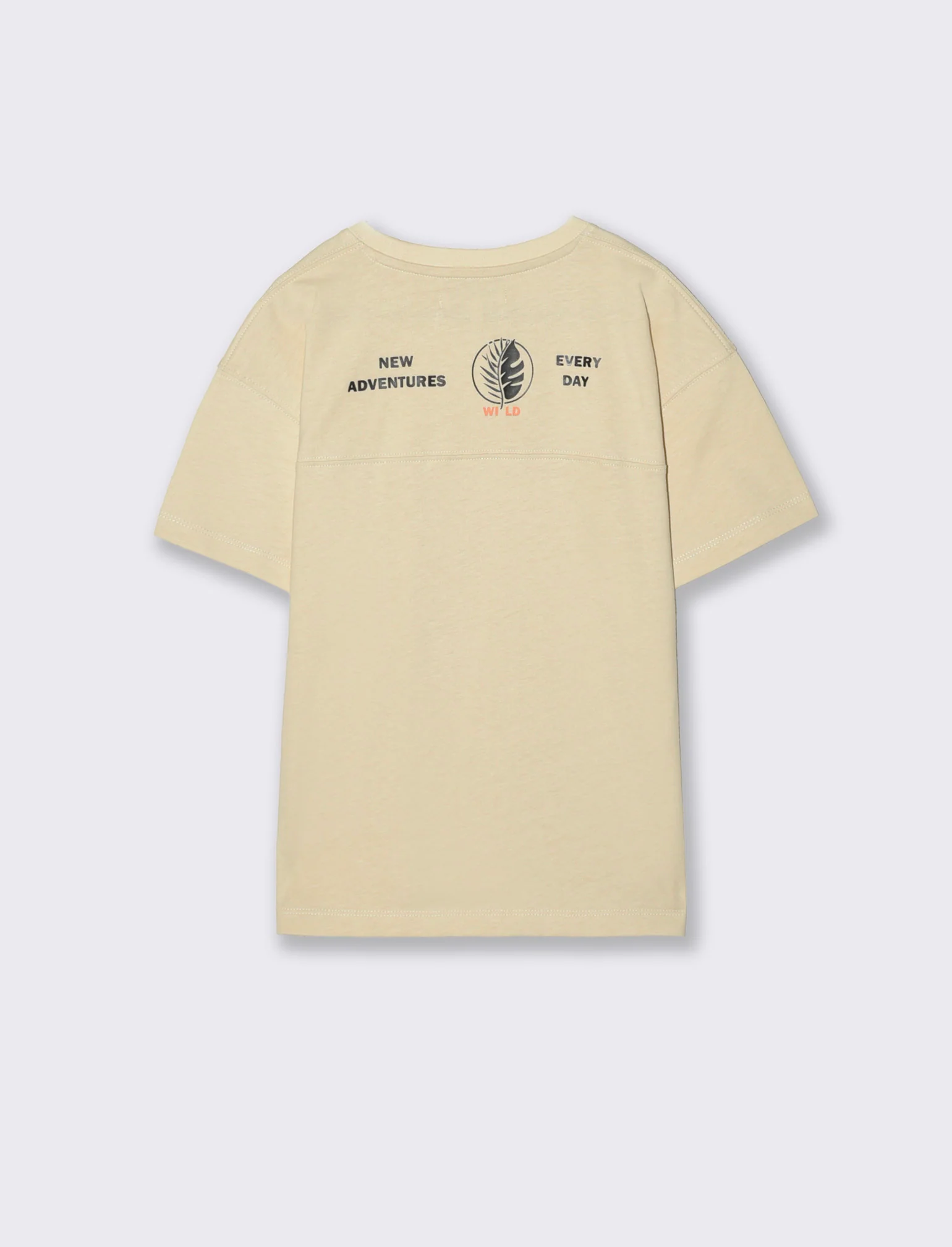 T-Shirt con stampe per ogni occasione - Beige - Image 5