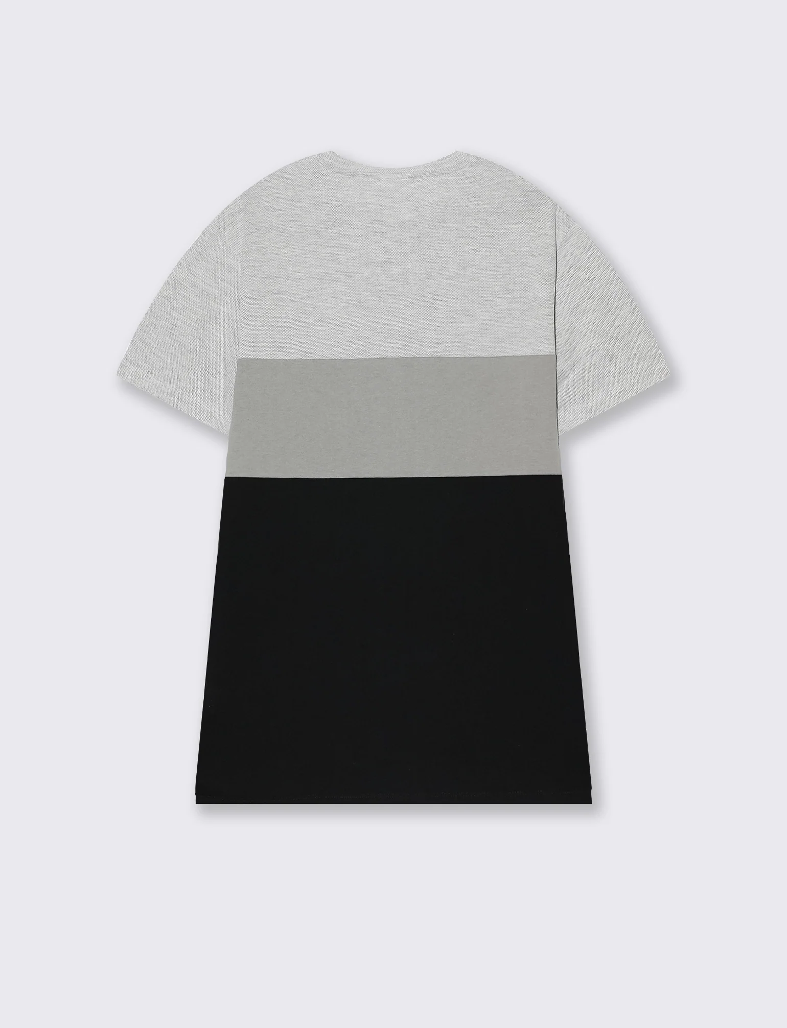 T-shirt con taschino da uomo - Nero