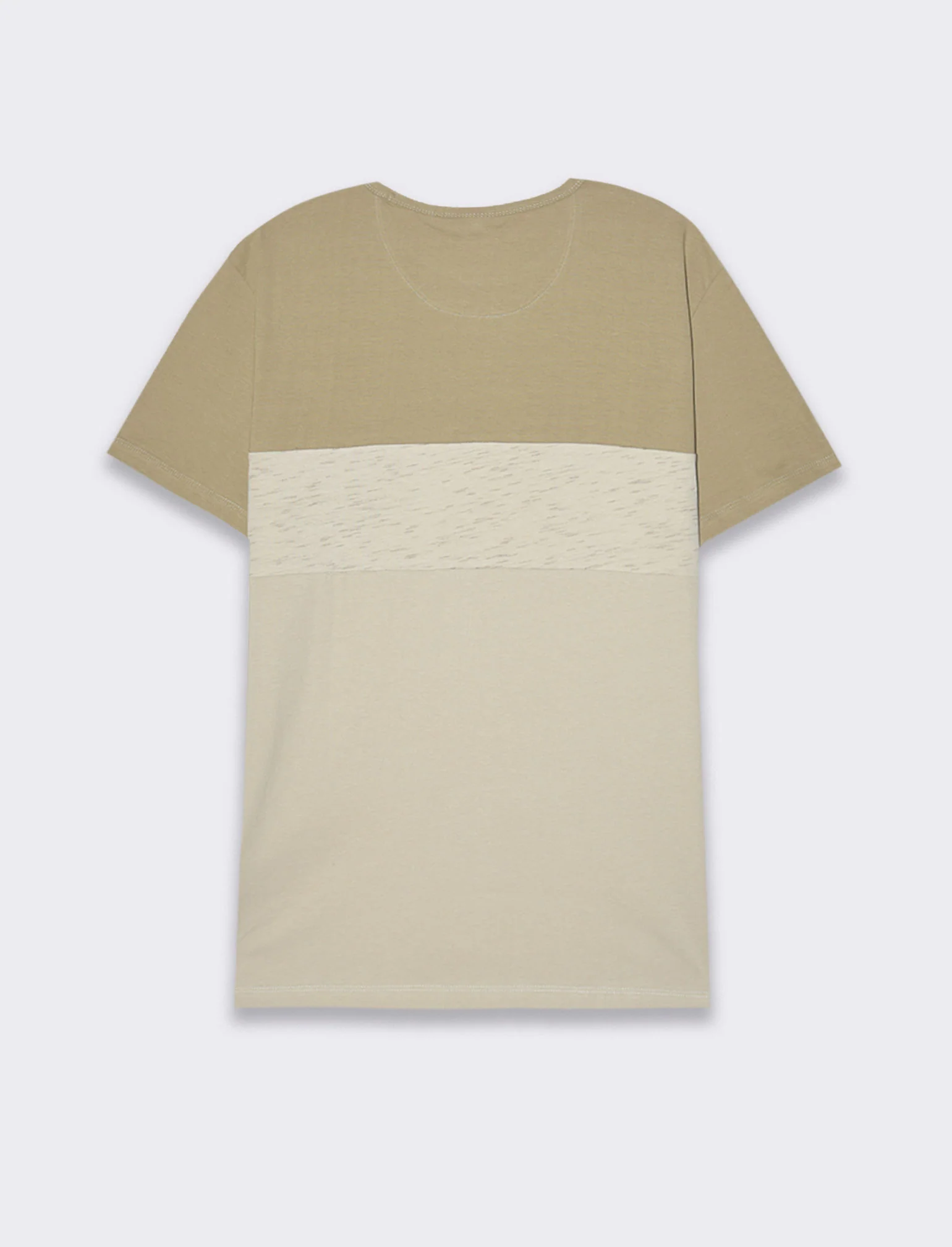 T-shirt con taschino da uomo - Verde salvia - Image 4