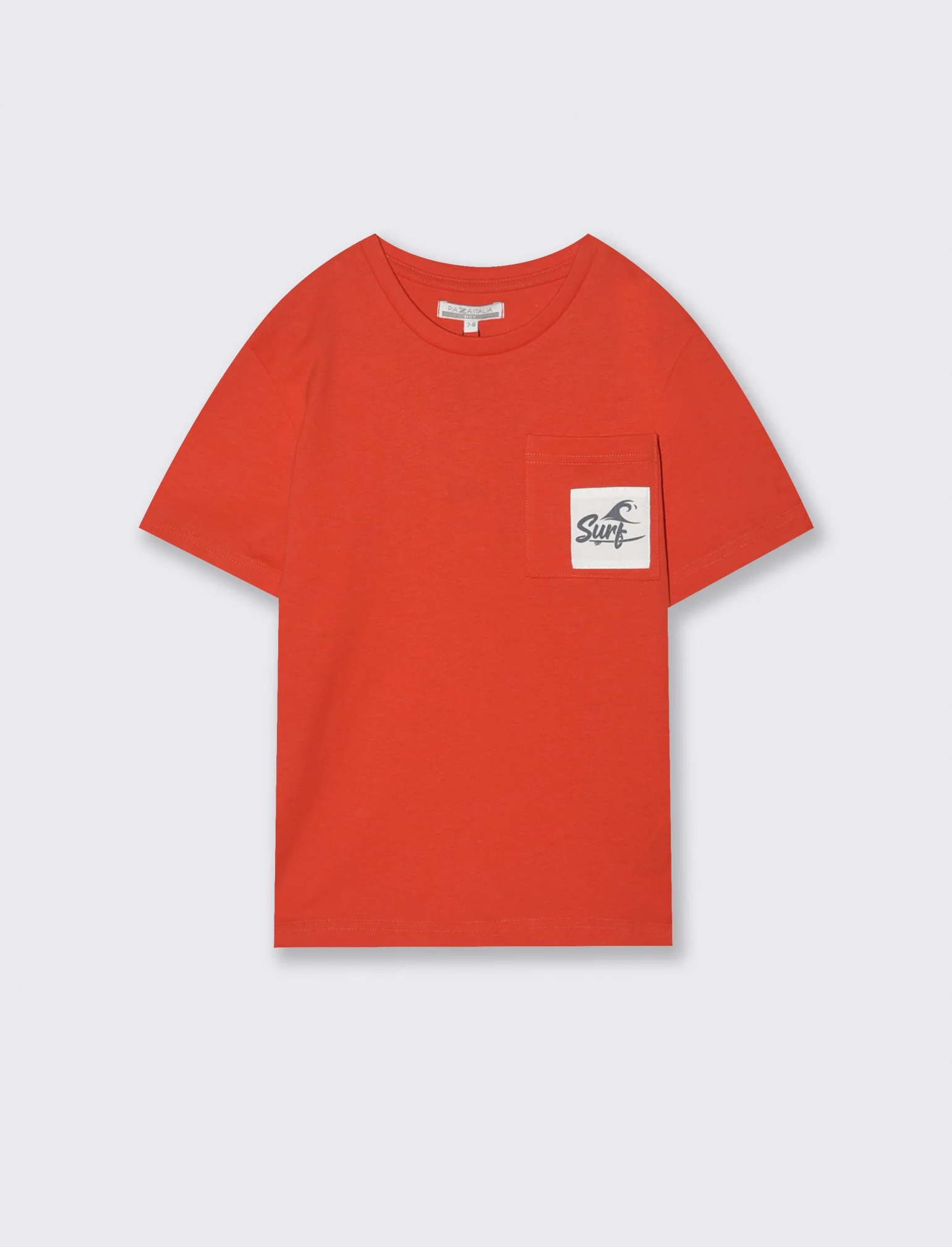 T-shirt con taschino per il tempo libero - Aragosta