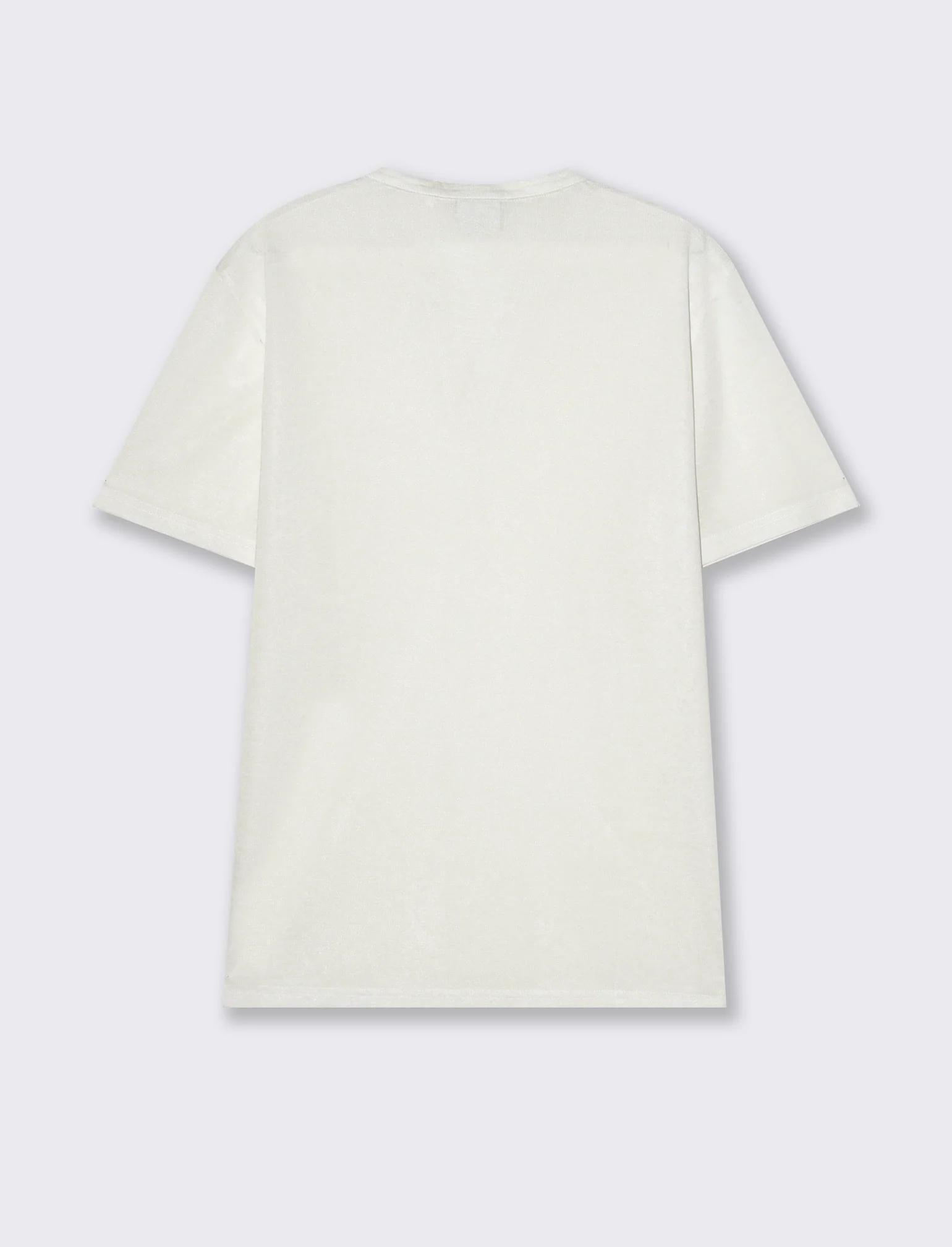 T-shirt coreana derby da uomo - Bianco - Image 2