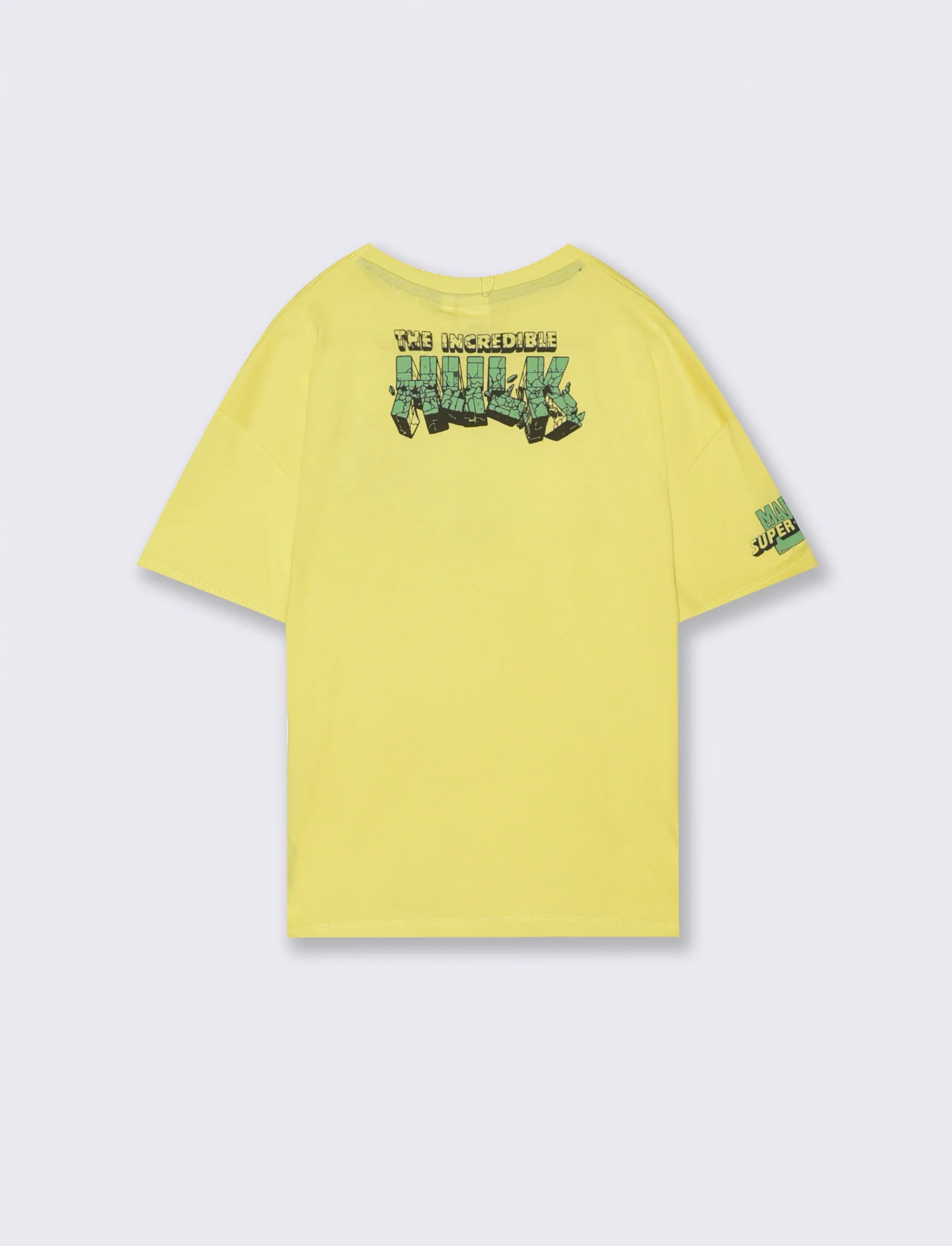 T-shirt cotone con personaggi Marvel - Giallo - Image 2