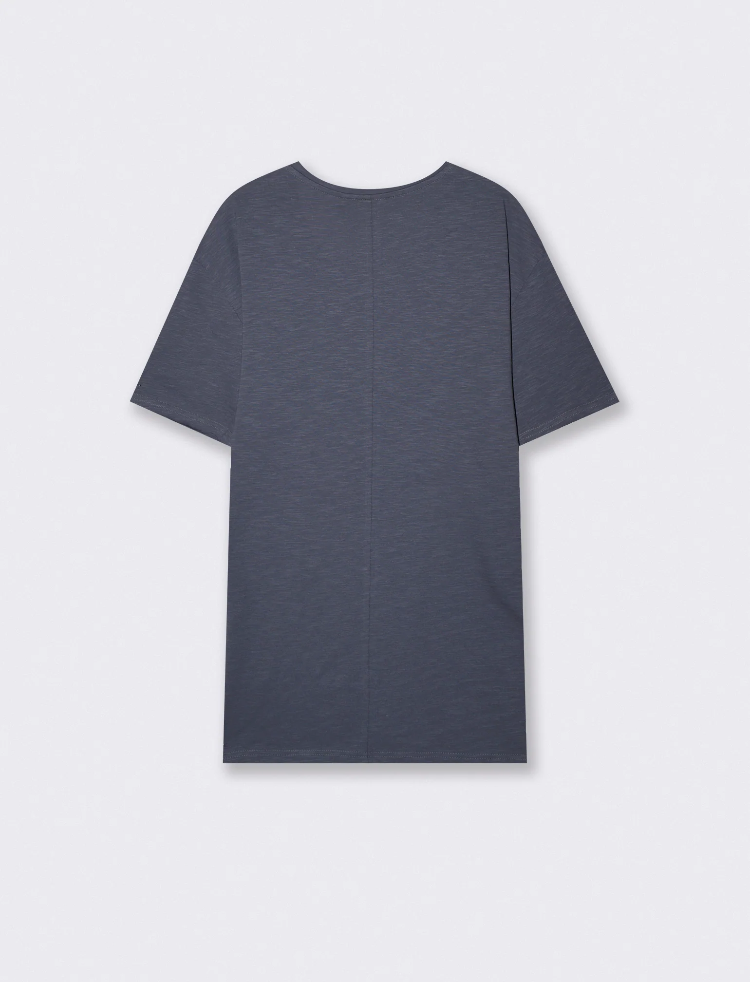 T-shirt cotone slub loose fit con tasca - Avion - Image 2