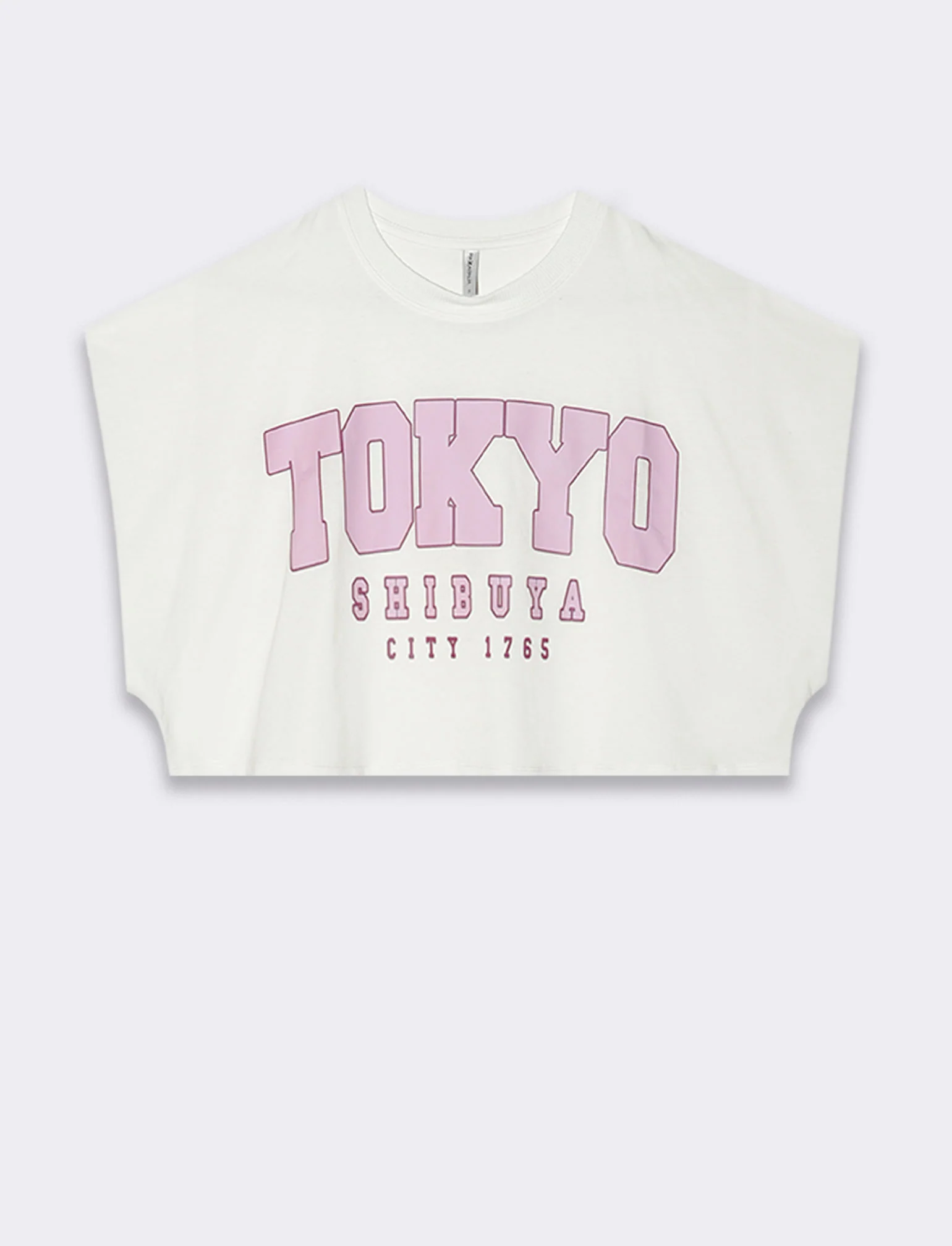 T-shirt crop con stampa da donna - var 1 - Image 4