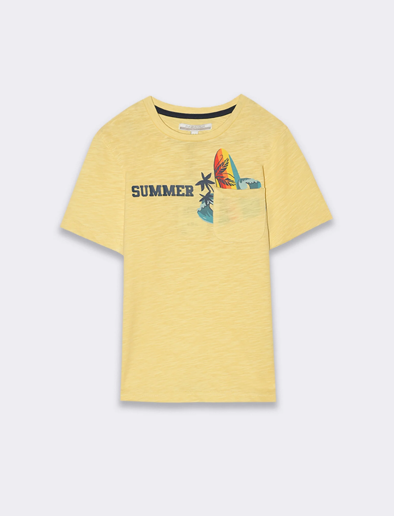 T-shirt da bambino - Giallo - Image 3