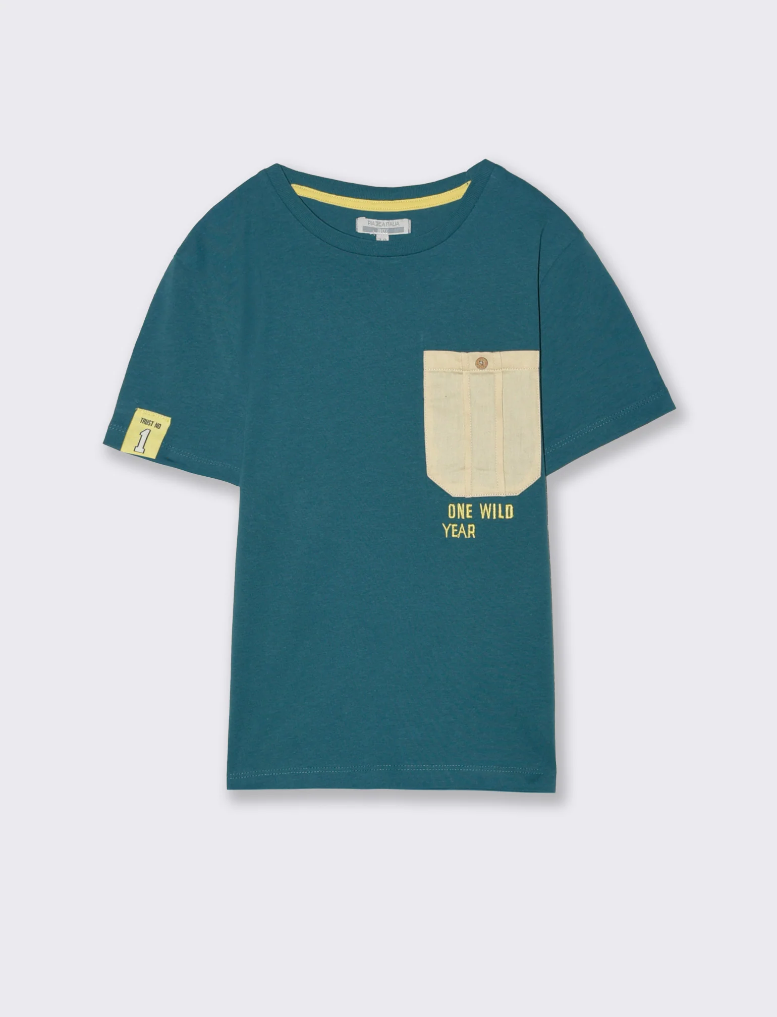 T-shirt da bambino - Verde Ottanio - Image 3