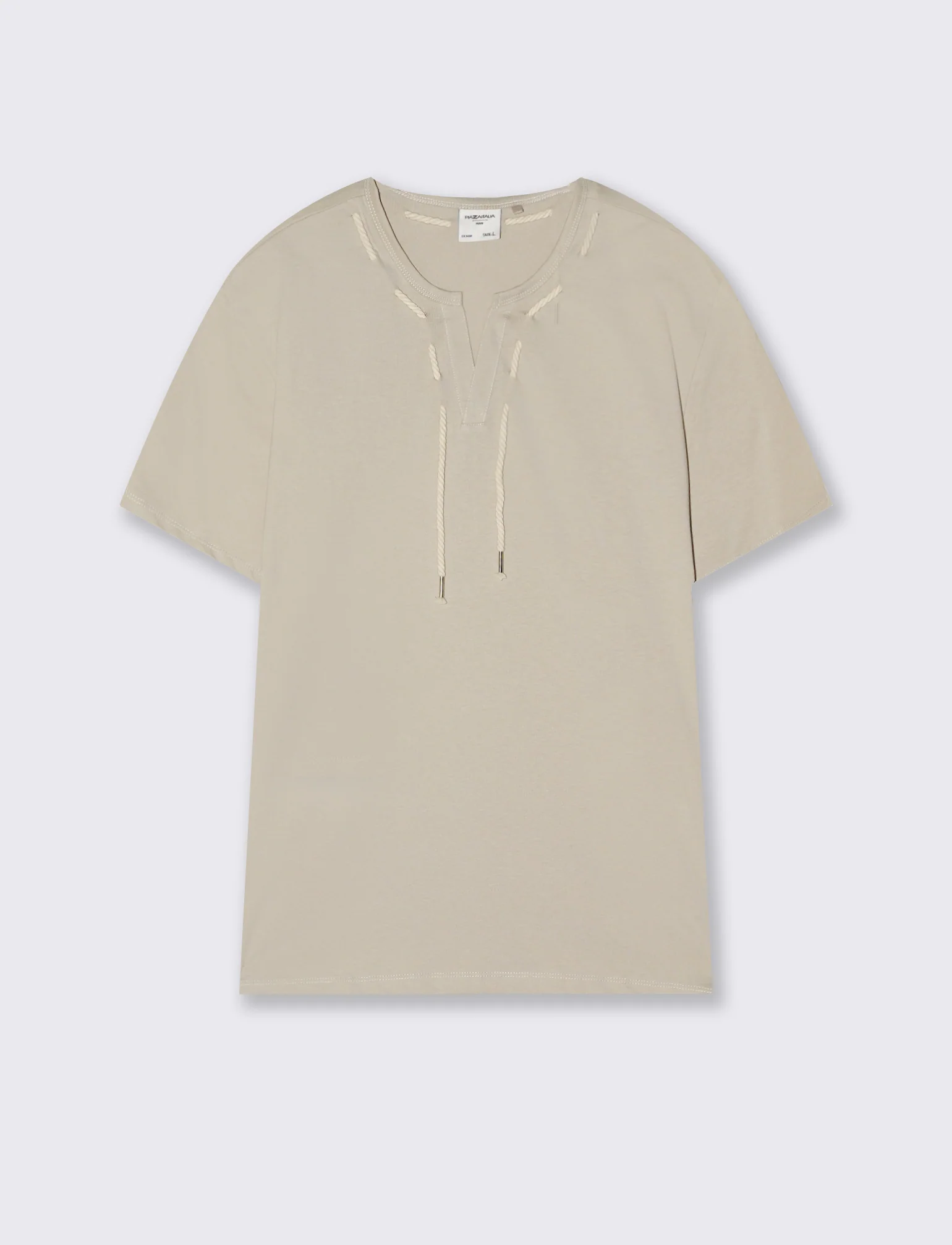 T-shirt Derby con Coulisse Nautica - Sabbia