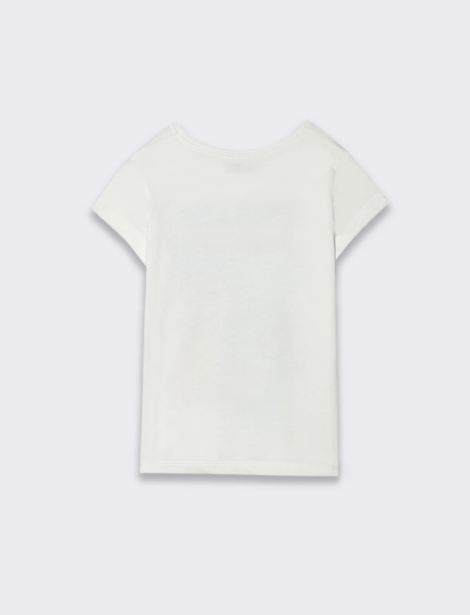 T-shirt Disney Minnie and Daisy con paillettes da bambina - Bianco - Image 5