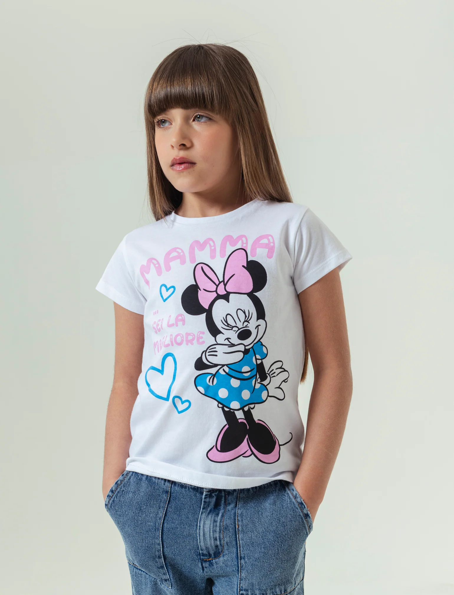 T-shirt Disney Minnie da bambina - Bianco - Image 3