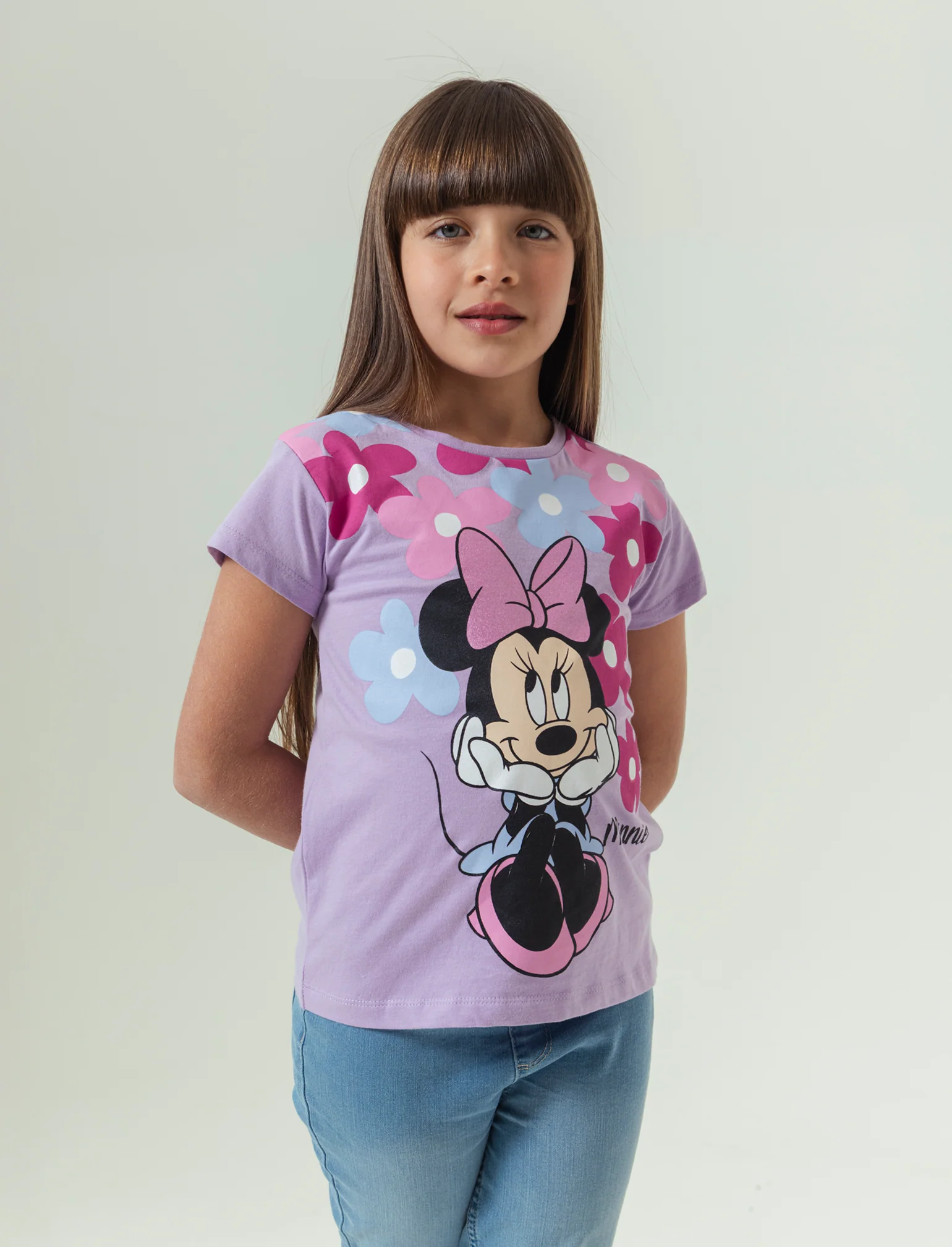 T-shirt Disney Minnie da bambina - Lilla - Image 2