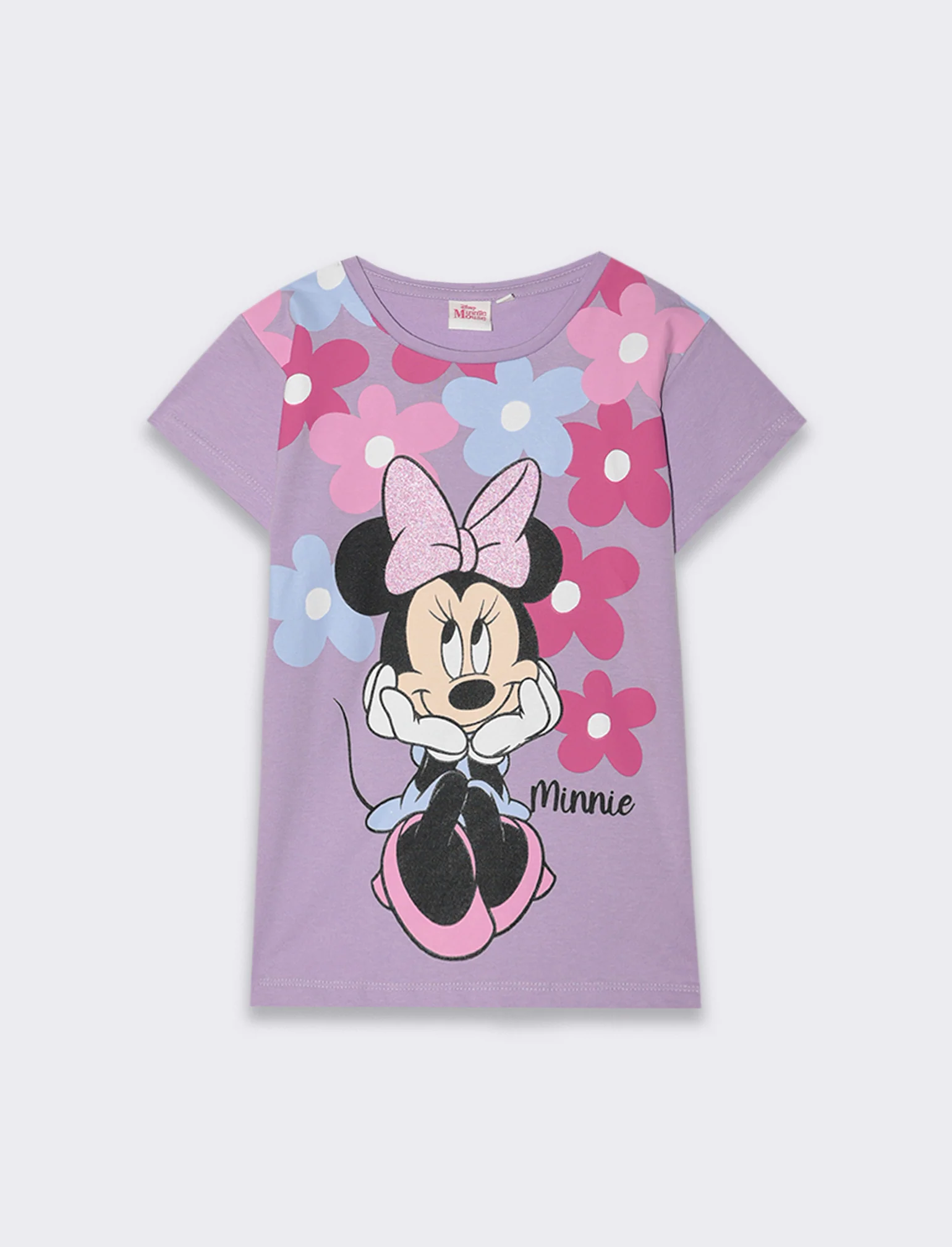 T-shirt Disney Minnie da bambina - Lilla - Image 3
