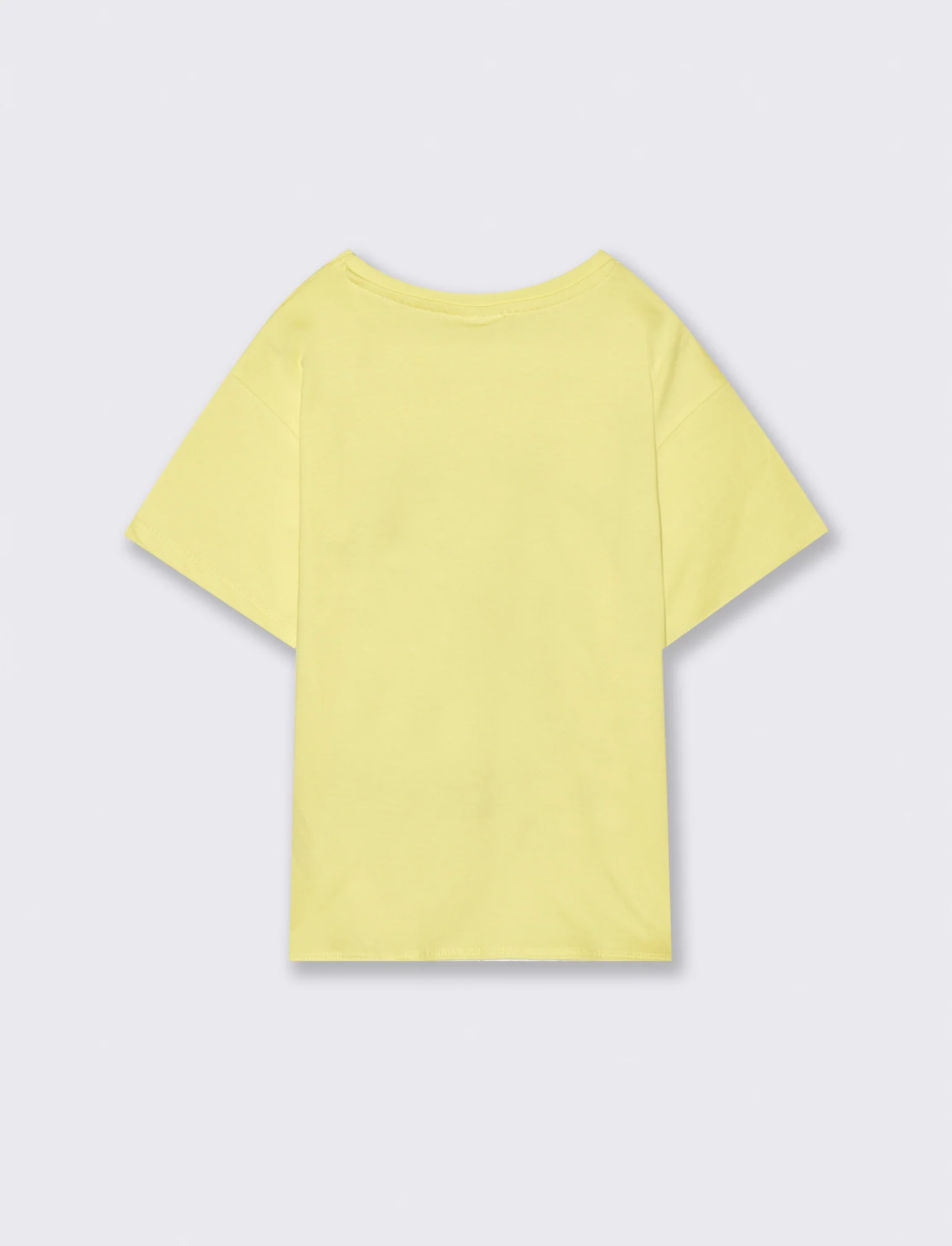 T-shirt Disney Stitch mezza manica in cotone - Giallo - Image 4