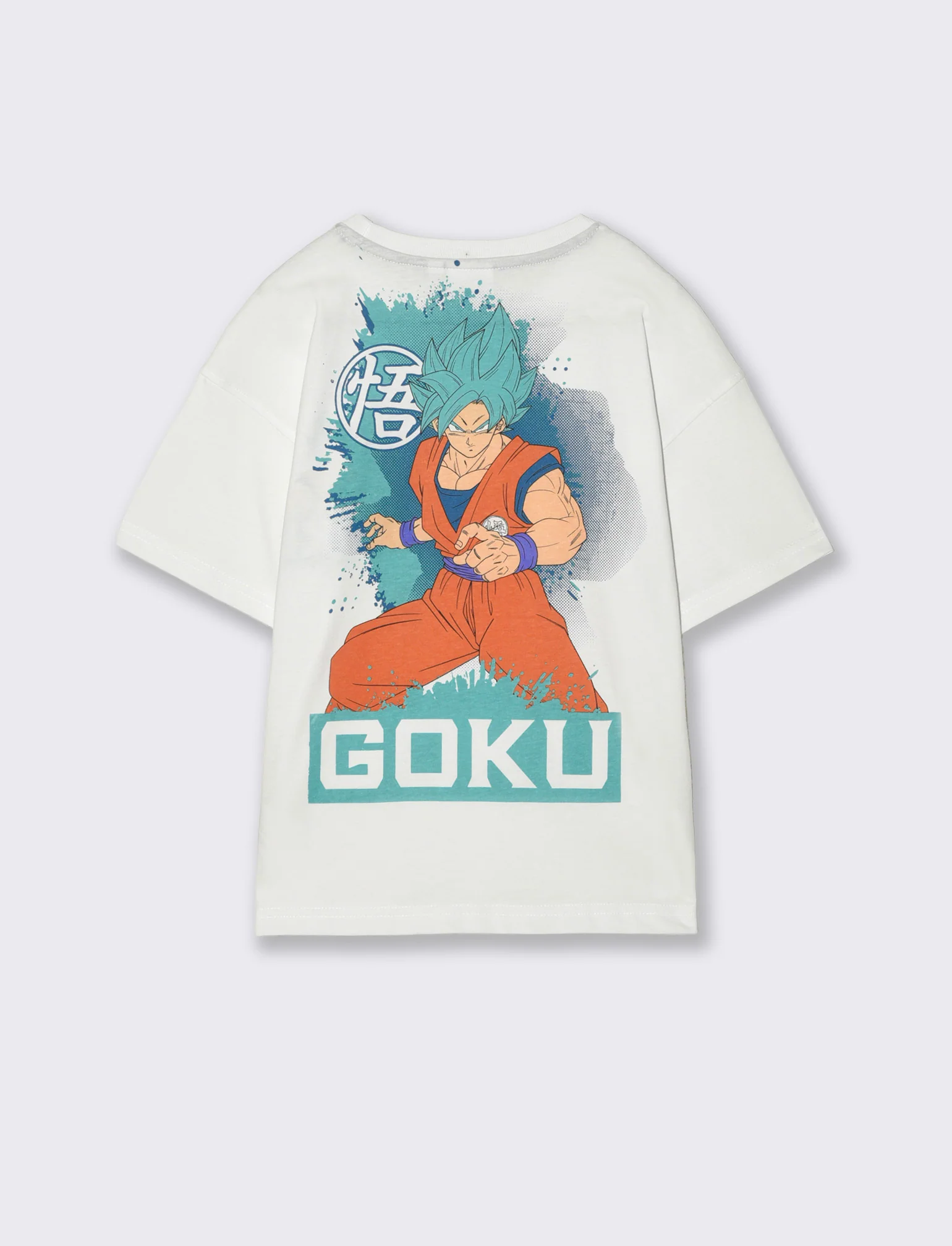 T-shirt Dragon Ball per giovani fan di Goku - Bianco - Image 2