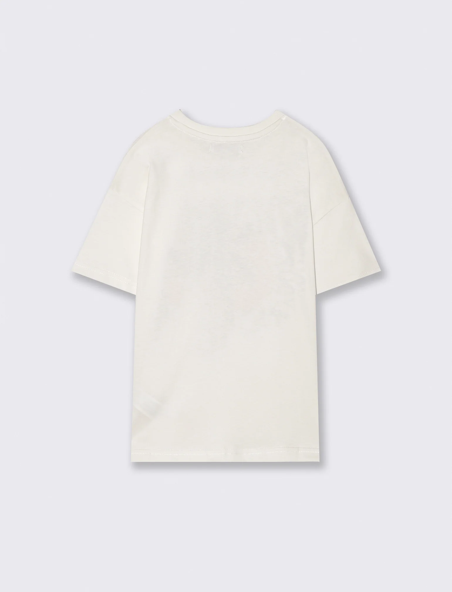 T-shirt Enjoy Your Time Over Fit - Sabbia - Image 2