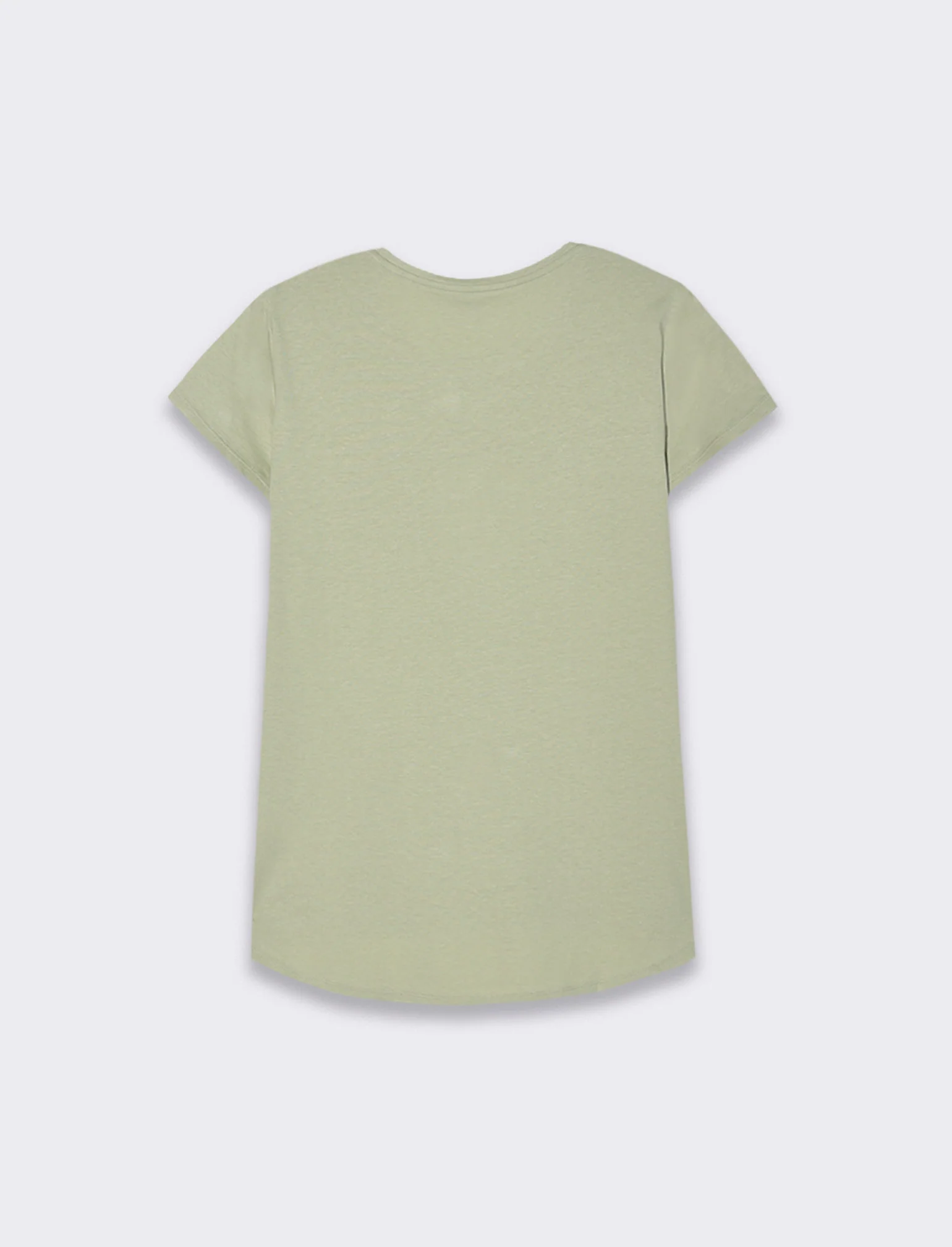 T-shirt floreale per donne eleganti - Verdino - Image 2