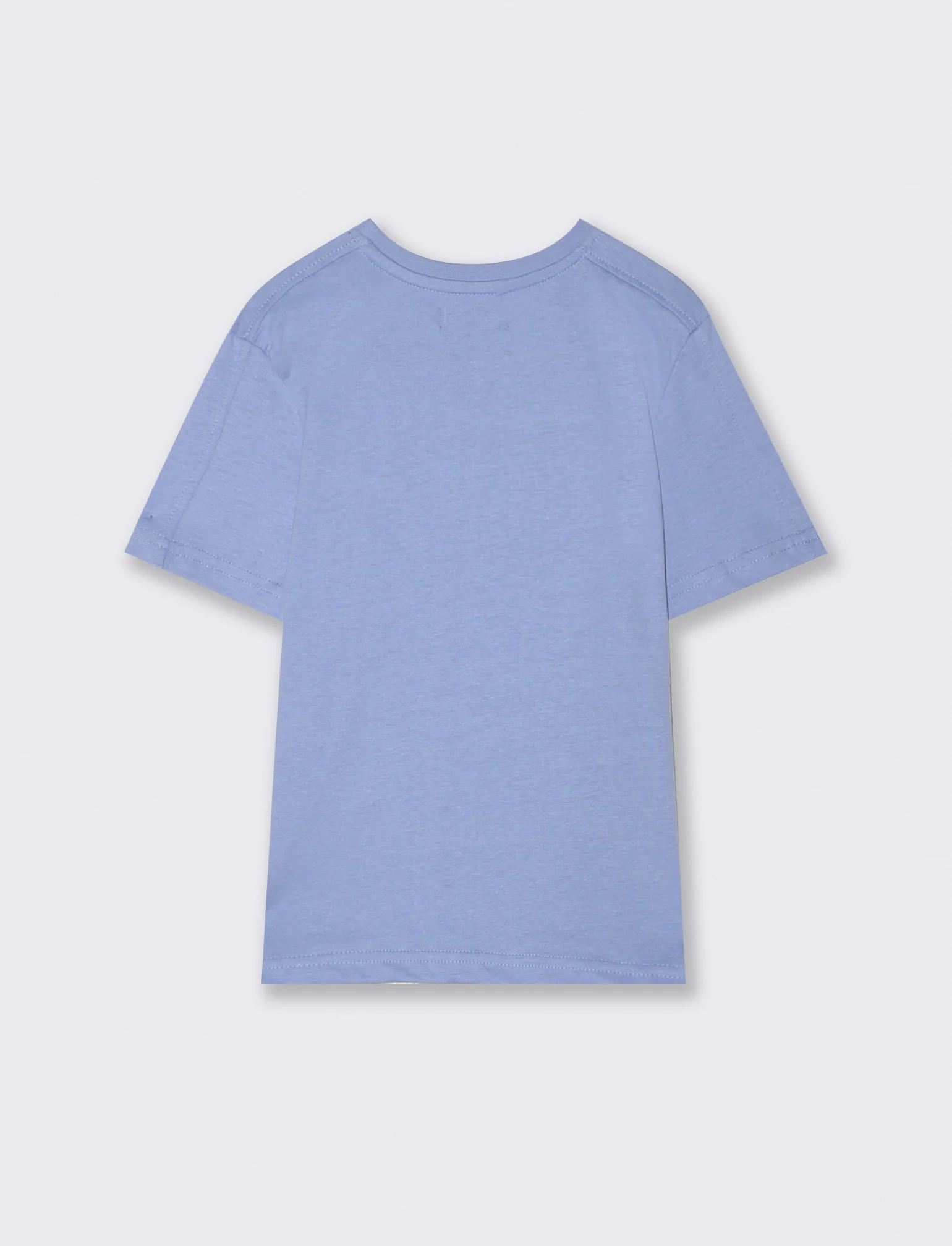 T-shirt fotografica in cotone estivo - Azzurro - Image 2