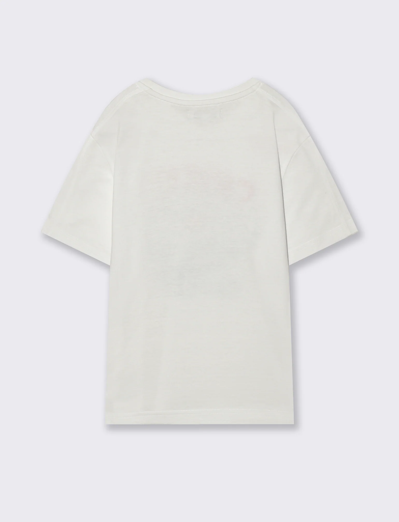T-shirt fotografica in cotone estivo - Bianco - Image 2