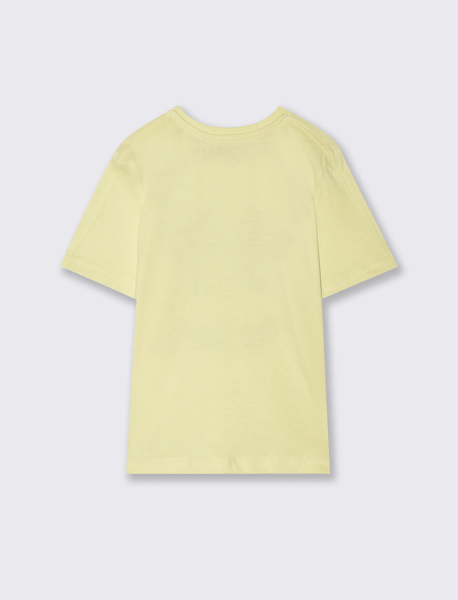 T-shirt fotografica in cotone estivo - Giallo - Image 2