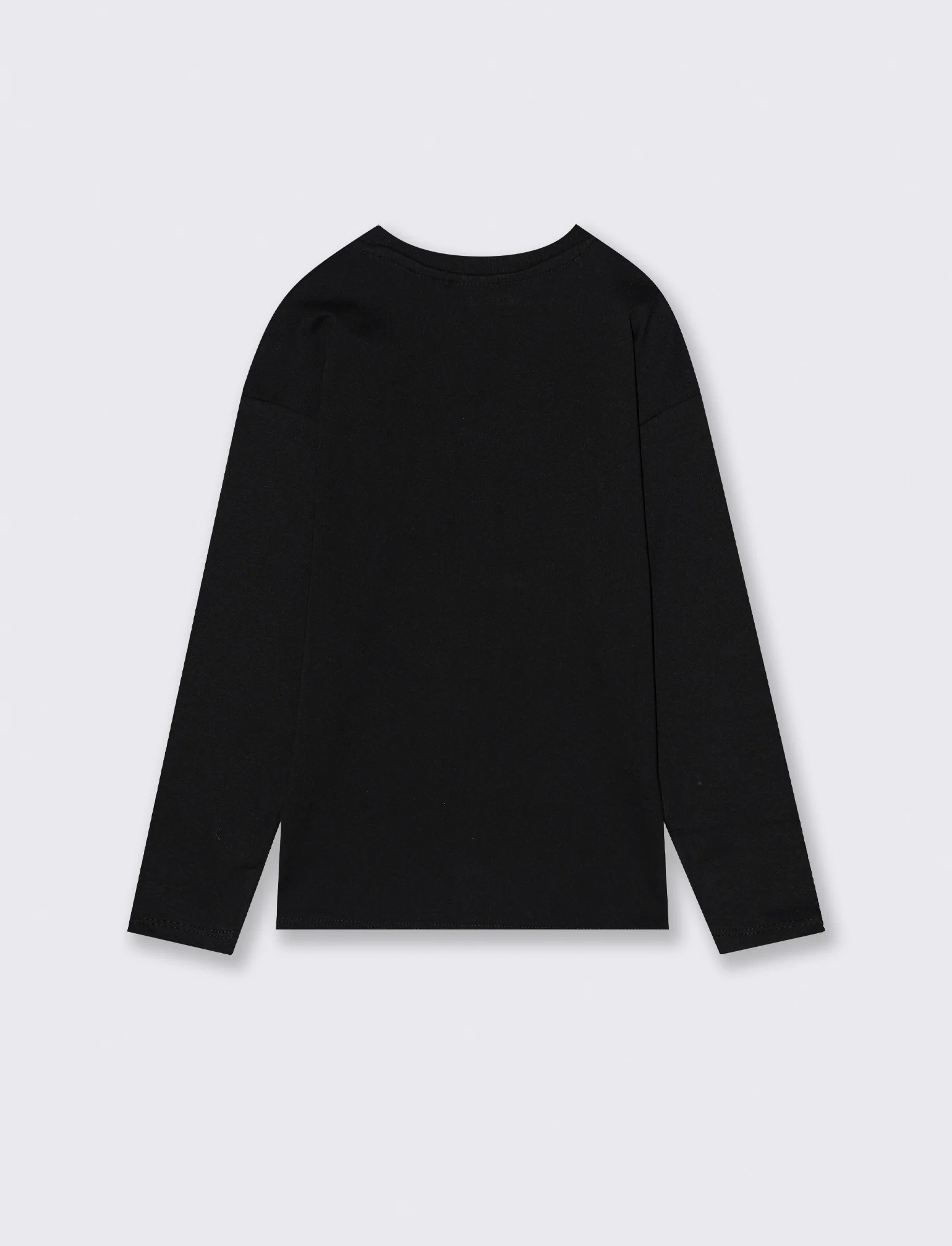T-SHIRT GIRO COLLO  SONIC - Nero - Image 2