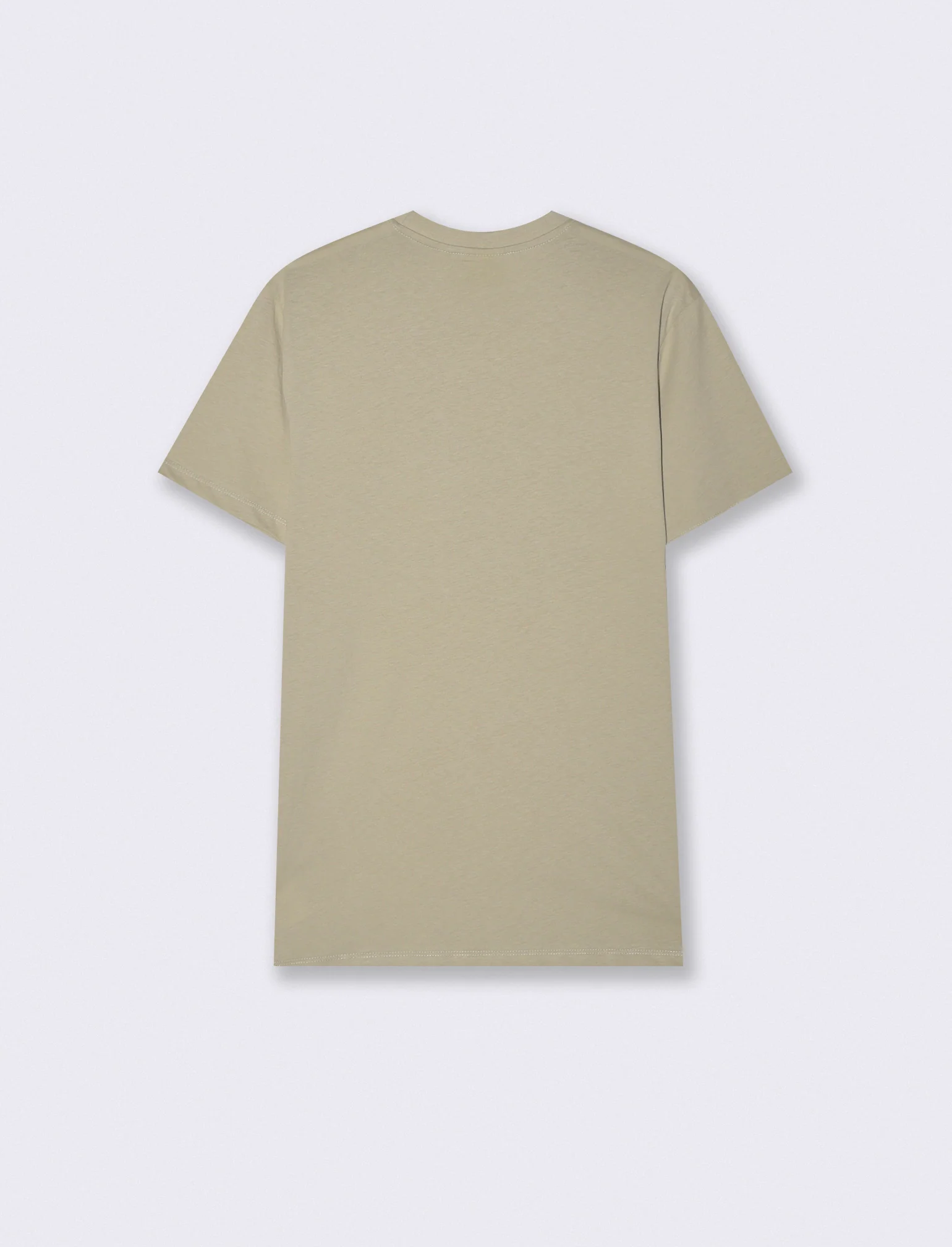T-shirt girocollo con stampa PUF - Grigio stone - Image 2
