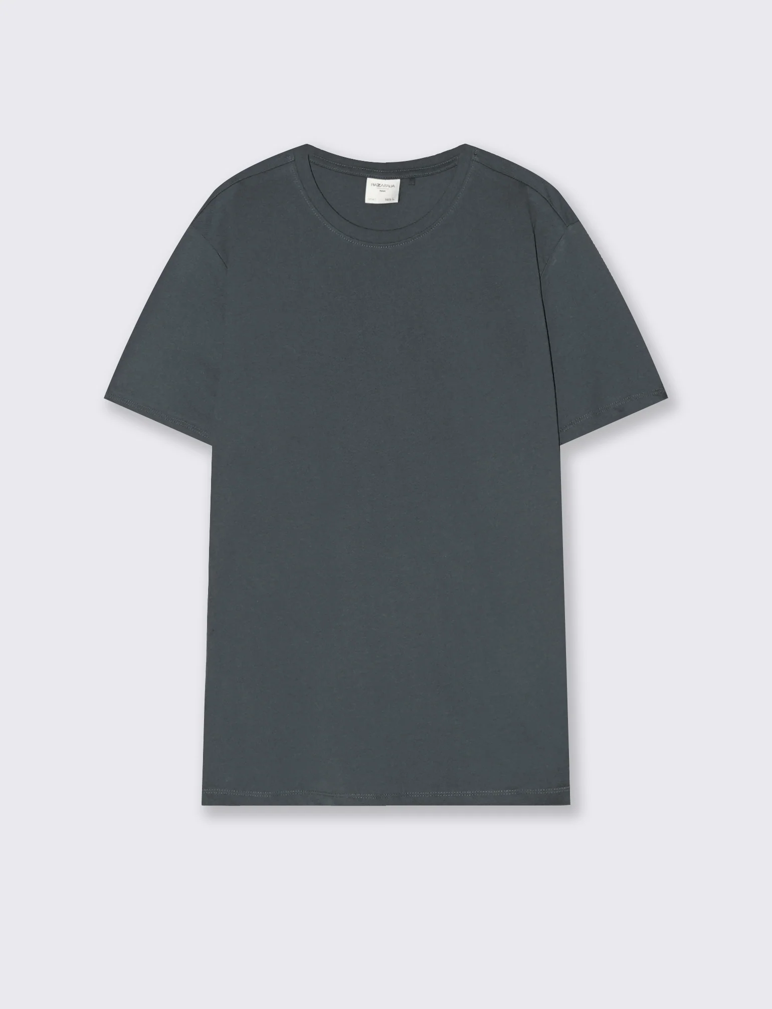T-shirt girocollo in cotone regular fit - Avion