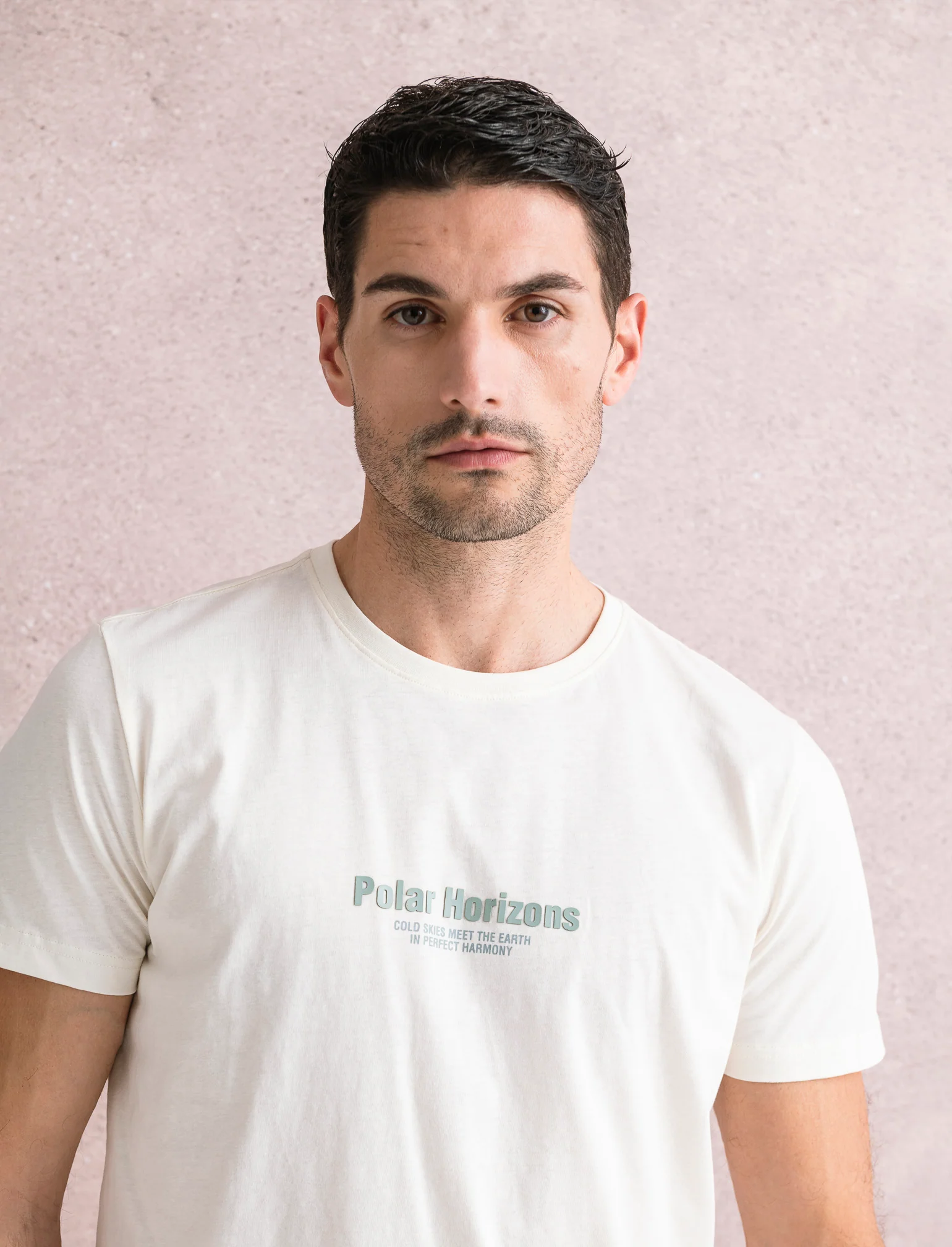 T-SHIRT IN COTONE CON STAMPA A RILIEVO - Bianco - Image 3