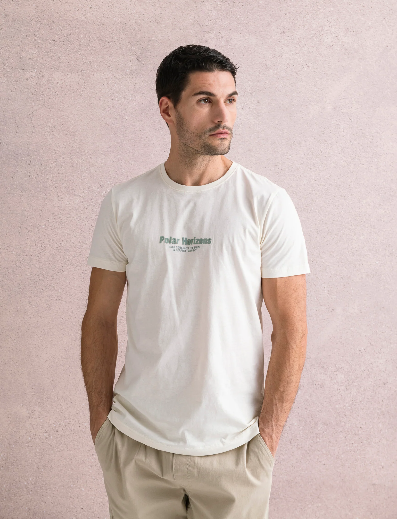 T-SHIRT IN COTONE CON STAMPA A RILIEVO - Bianco - Image 4